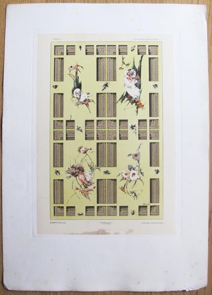 FANTAISIES DECORATIVES Planche 17 - Imp. Gillot ROUAM, 1887 - …