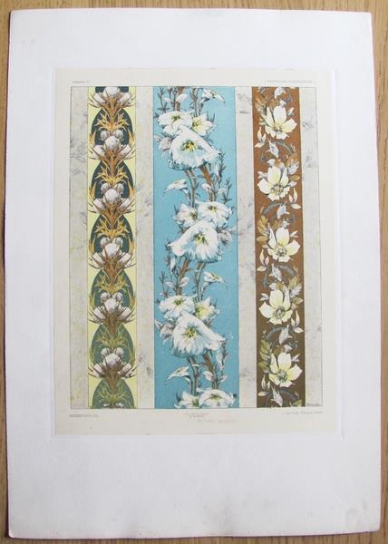 FANTAISIES DECORATIVES Planche 18 - Imp. Gillot ROUAM, 1887 - …