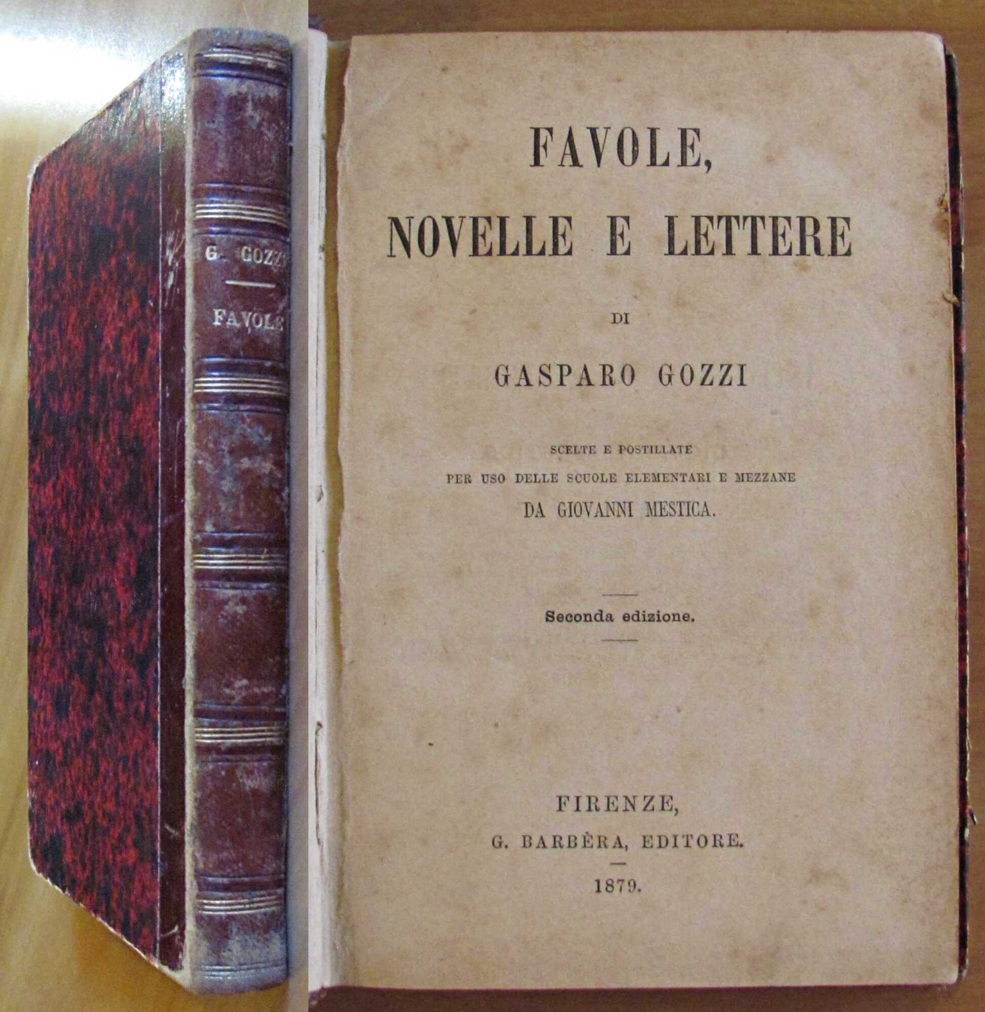 FAVOLE, NOVELLE E LETTERE, 1879