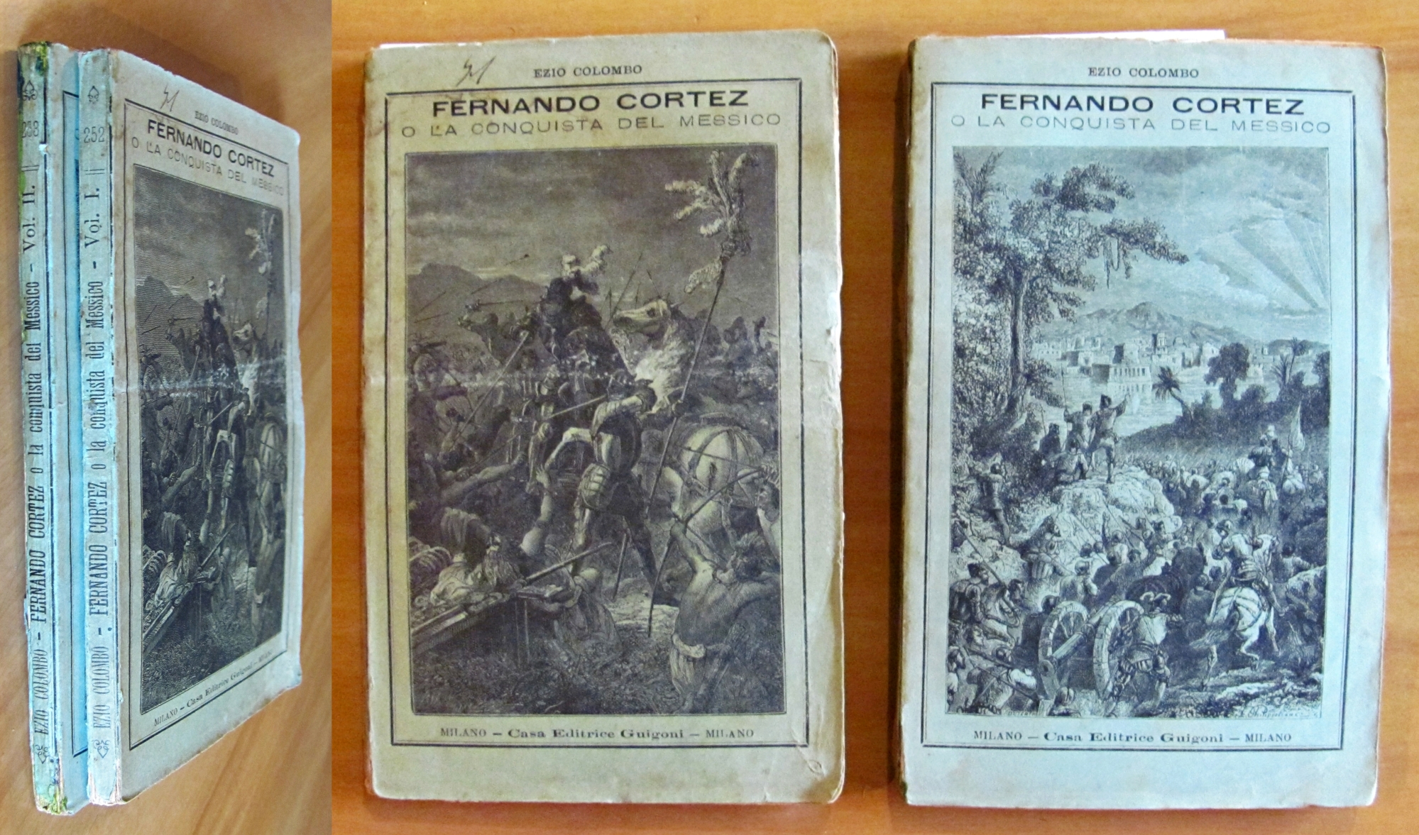 FERNANDO CORTEZ o la conquista del Messico- 2 Volumi, Completo, …