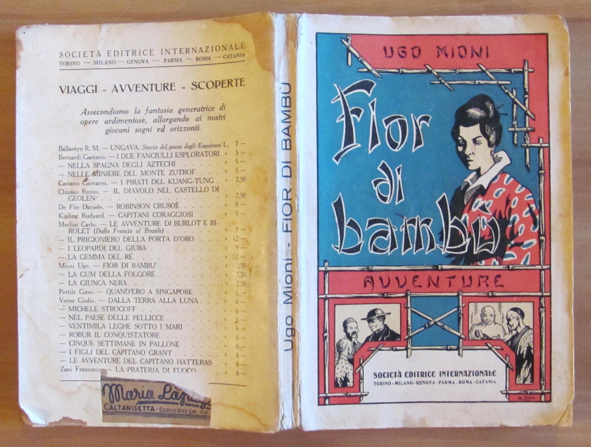 FIOR DI BAMBU' - Avventure