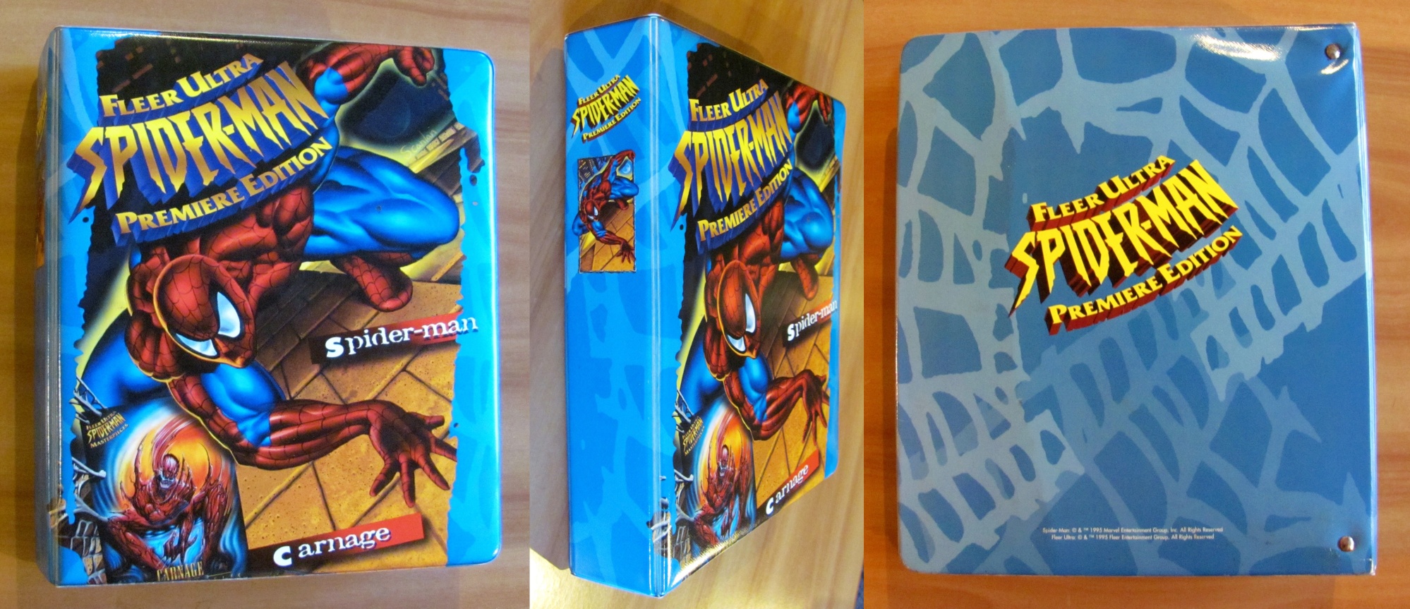 FLEER ULTRA SPIDER-MAN Premiere Edition 1995 - 5 Poster e …