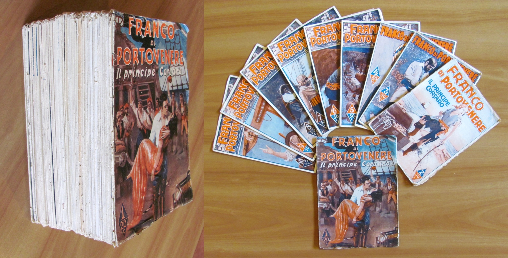 FRANCO DI PORTOVENERE il Principe Corsaro, 1932 - Fasc. 1/90 …