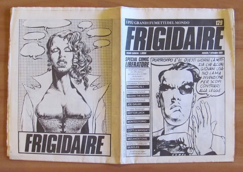 FRIGIDAIRE N.129 del 1991 - SPECIAL COMIC LIBERATORE