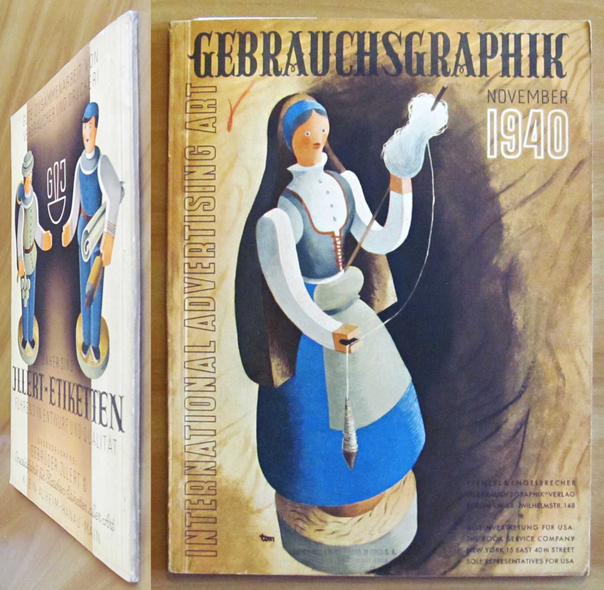 GEBRAUCHSGRAPHIK International Advertising Art N.11, November 1940