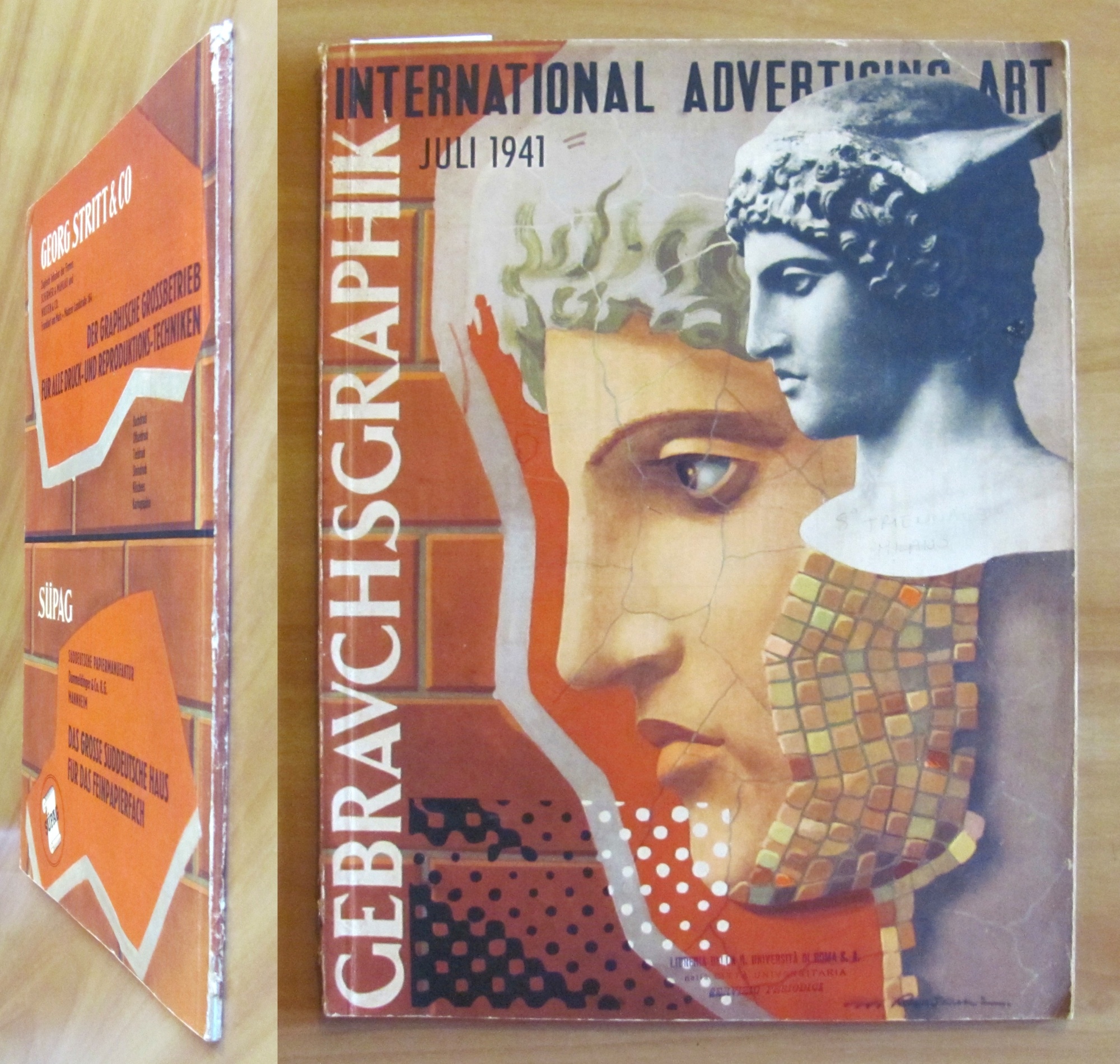 GEBRAUCHSGRAPHIK International Advertising Art N.7, Juli 1941
