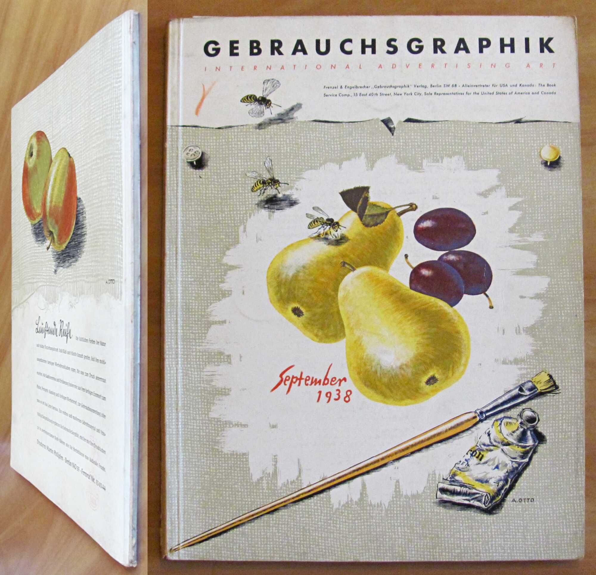 GEBRAUCHSGRAPHIK International Advertising Art N.9, September 1938