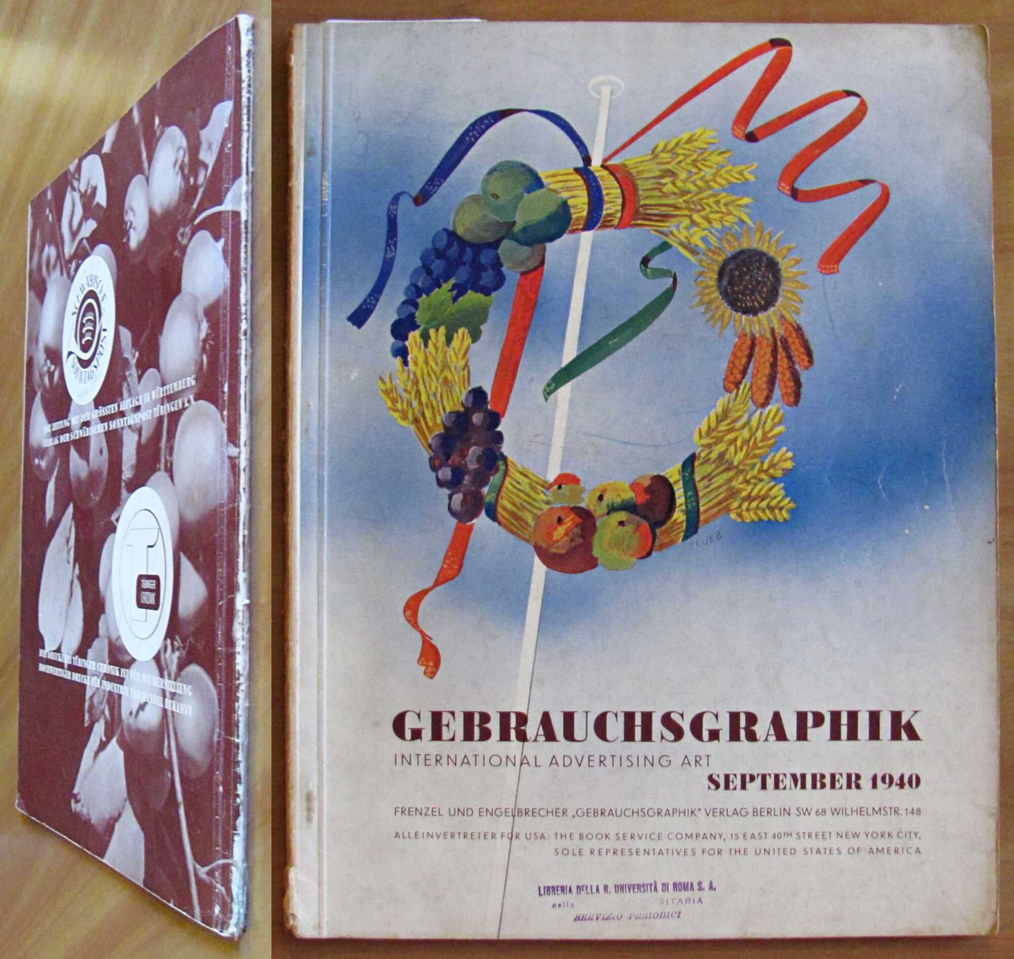 GEBRAUCHSGRAPHIK International Advertising Art N.9 September, 1940