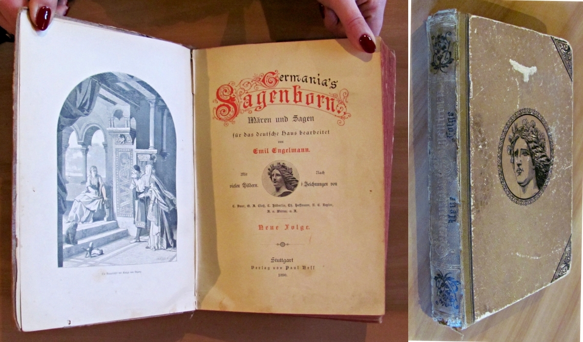 GEMANIA'S SAGENBORN Neue Folge (Nuovo episodio), 1890