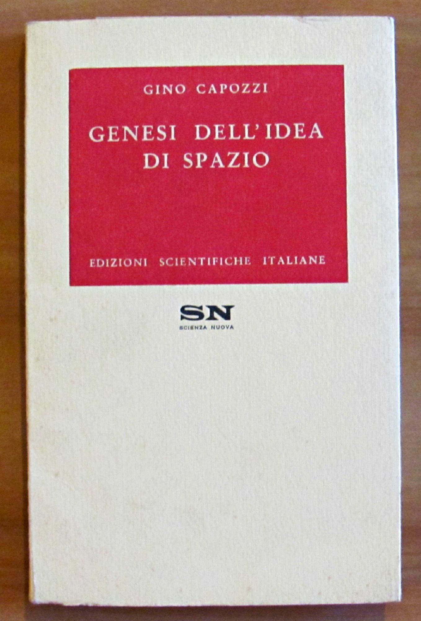 GENESI DELL'IDEA DI SPAZIO