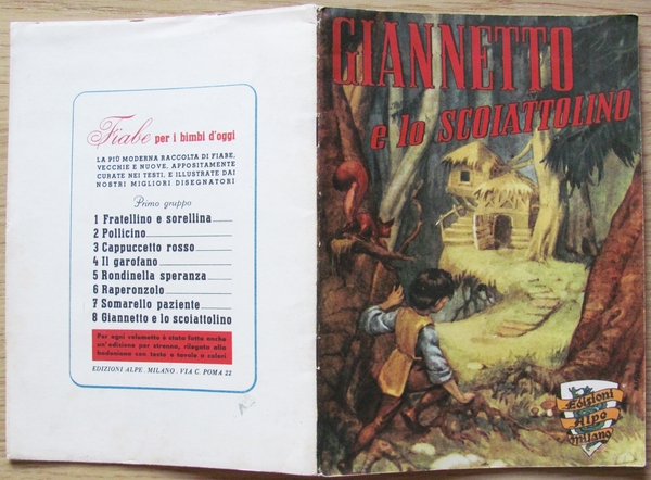 GIANNETTO E LO SCOIATTOLINO, 1945 - Coll. Fiabe per i …