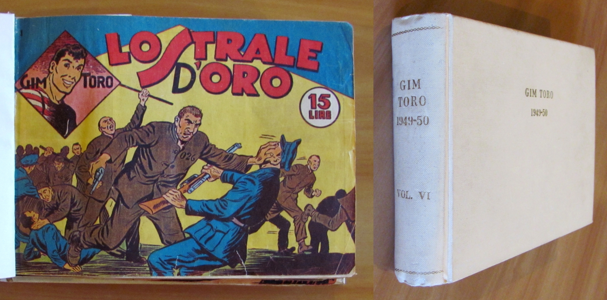 GIM TORO Serie Bianca 1/50 Completa, 1949/50 - Originali - …