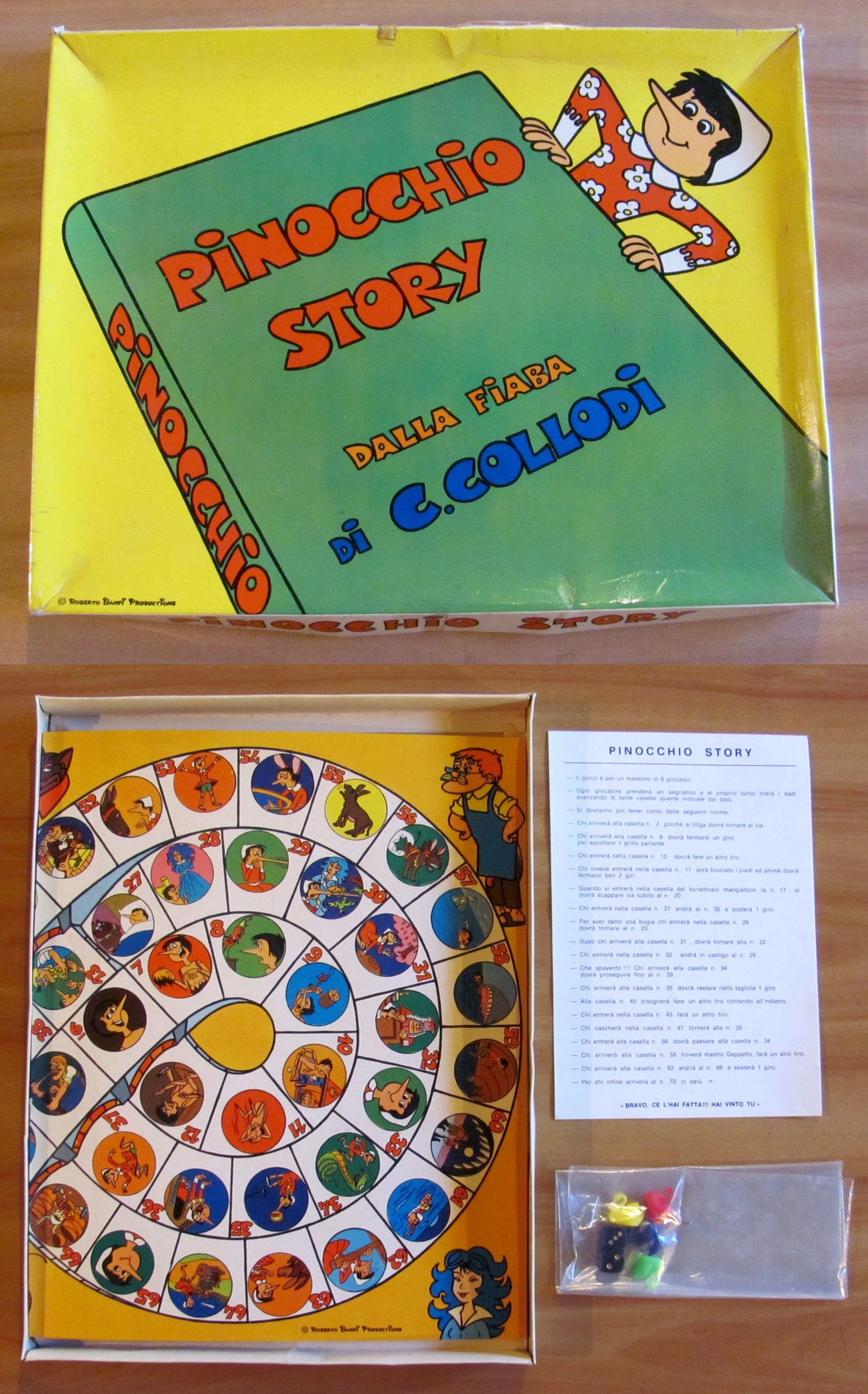 Gioco da Tavolo PINOCCHIO STORY - Il Gioco delle Fiabe, …