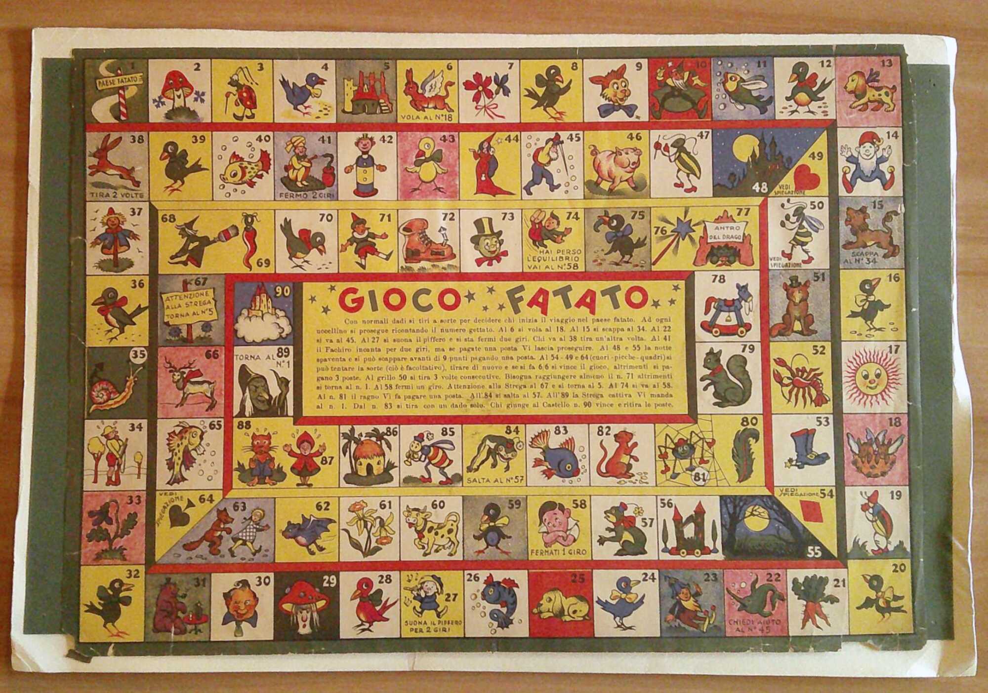 Gioco dell'Oca - GIOCO FATATO con PINOCCHIO e altre Fiabe, …