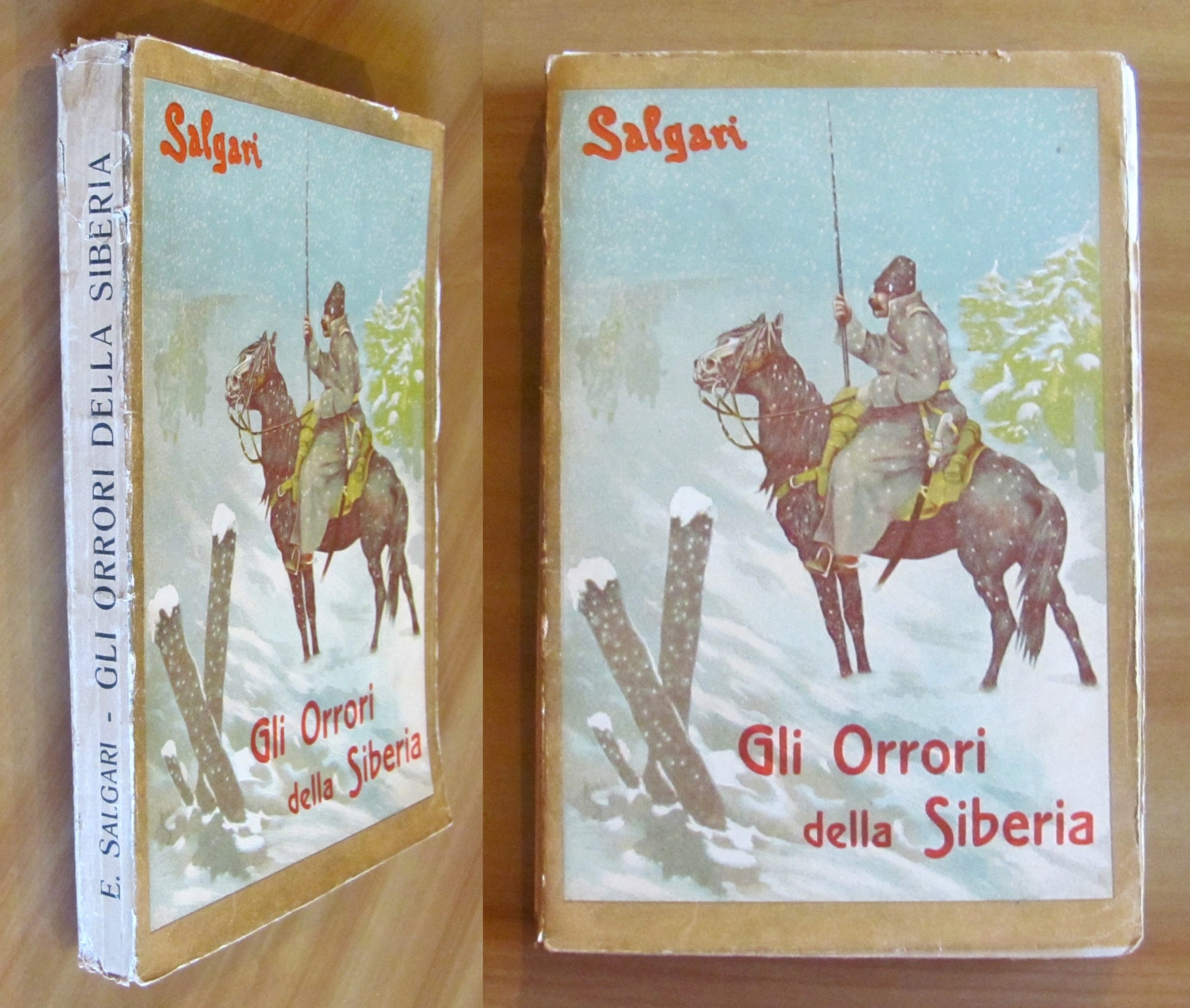 GLI ORRORI DEELLA SIBERIA, 1928 - ill. ZANETTI