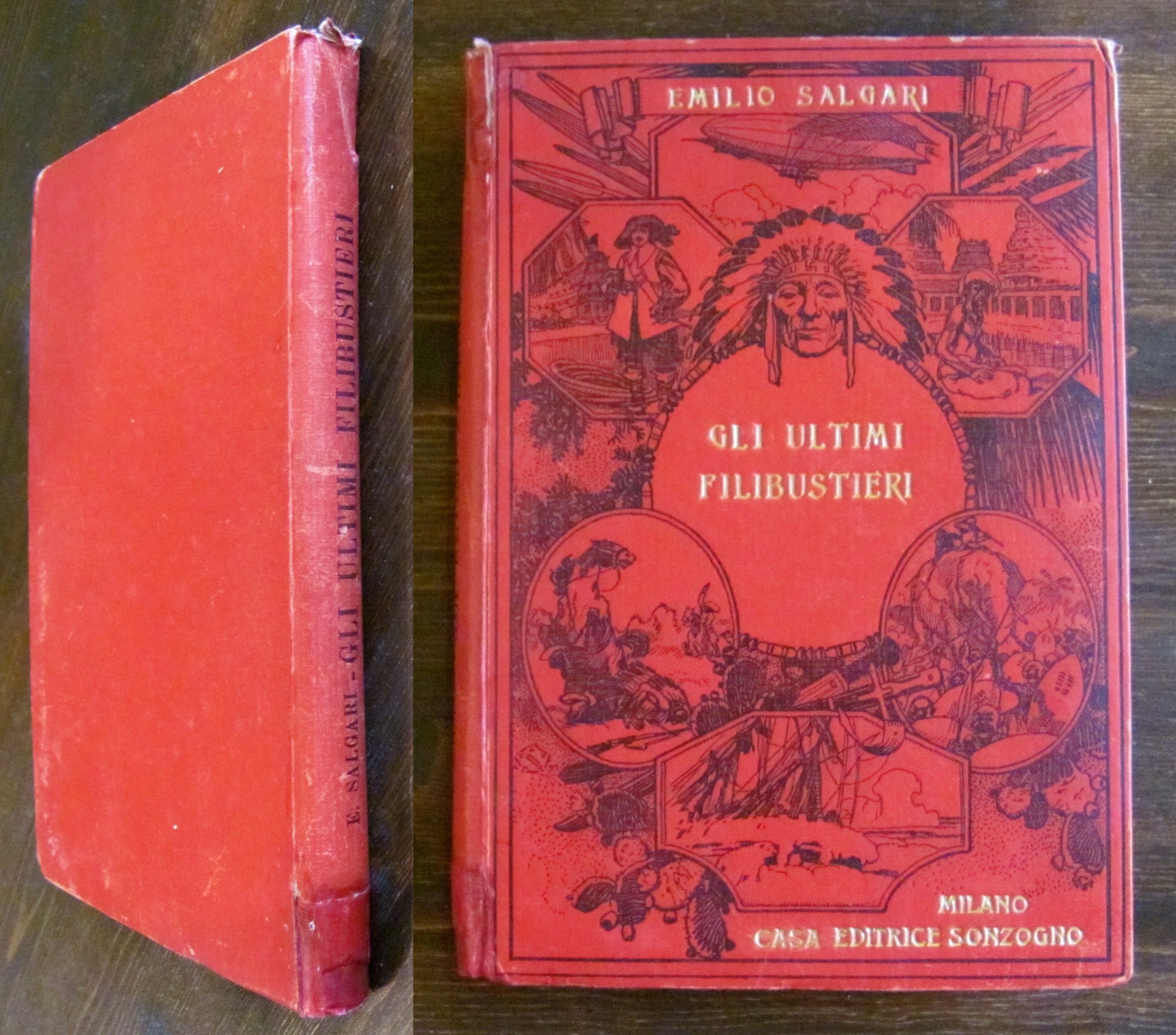 GLI ULTIMI FILIBUSTIERI, 1942 - ill. DELLA VALLE