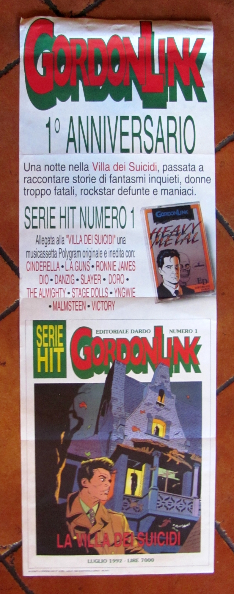 GORDON LINK - 1^ Anniversario - La Villa dei Suicidi, …