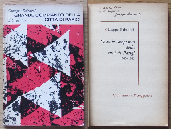 GRANDE COMPIANTO DELLA CITTA' DI PARIGI 1960-1962 - Autografato