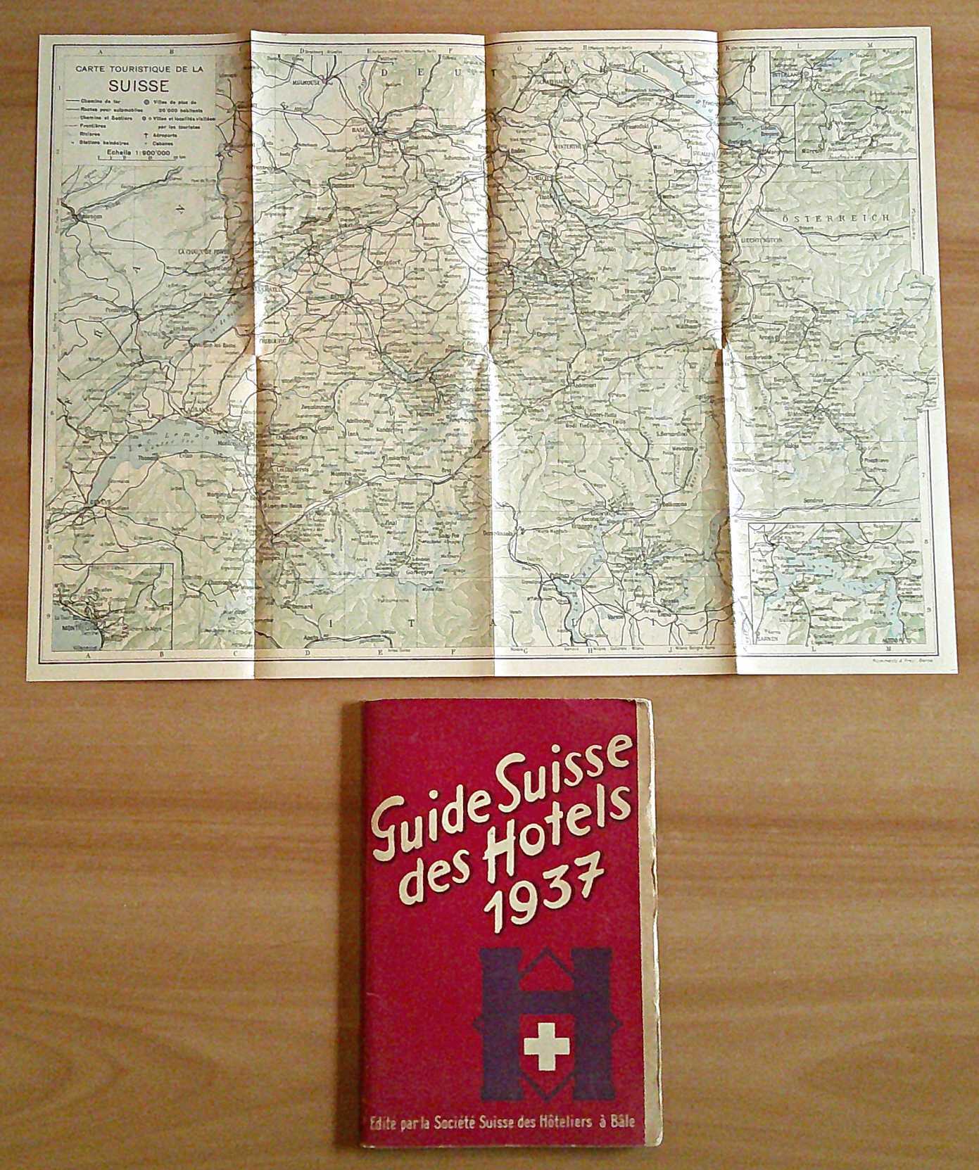 GUIDE SUISSE DES HOTELS, 1937