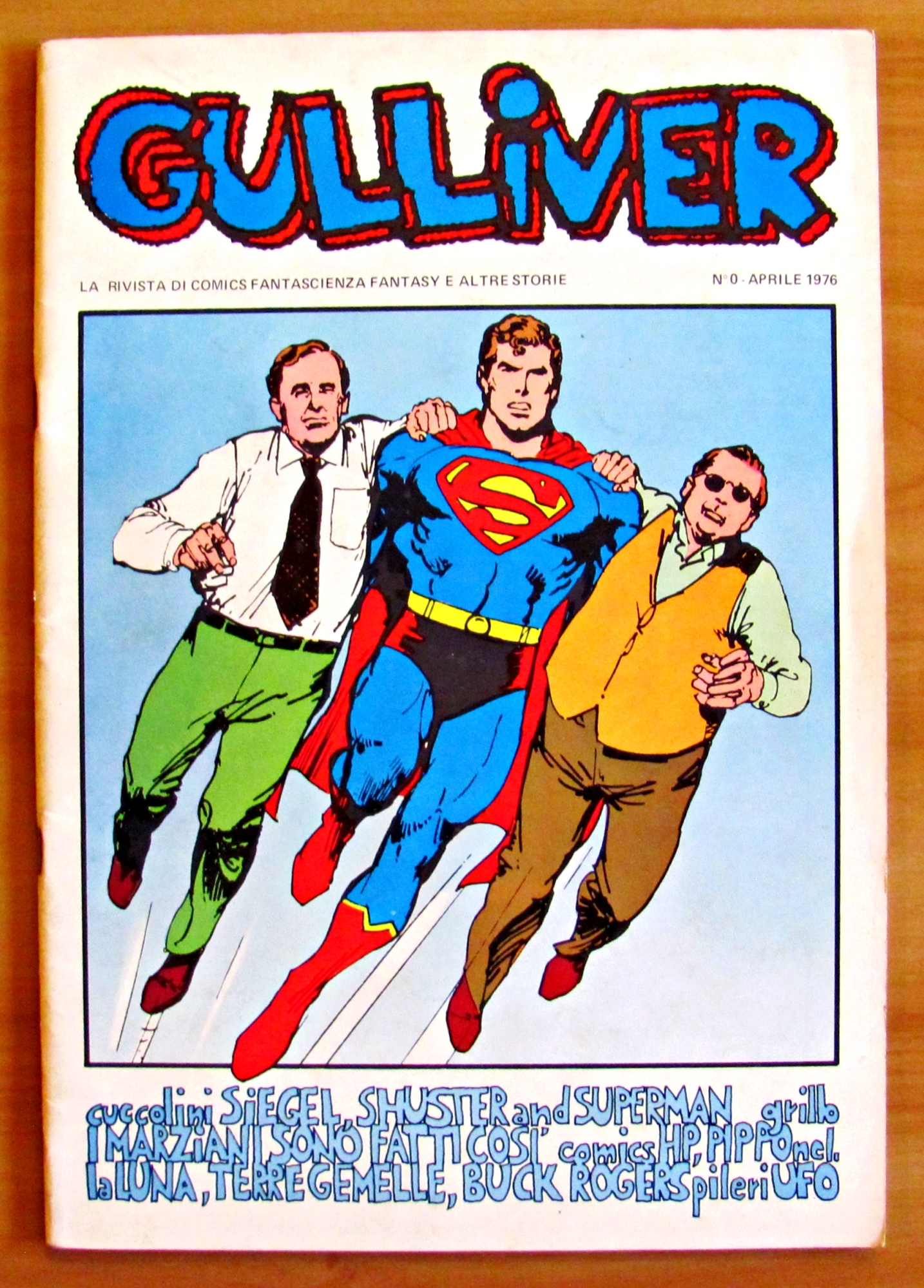 GULLIVER n.0/1976 Rivista di Comics Fantascienza e Fantasy - N.0/1976