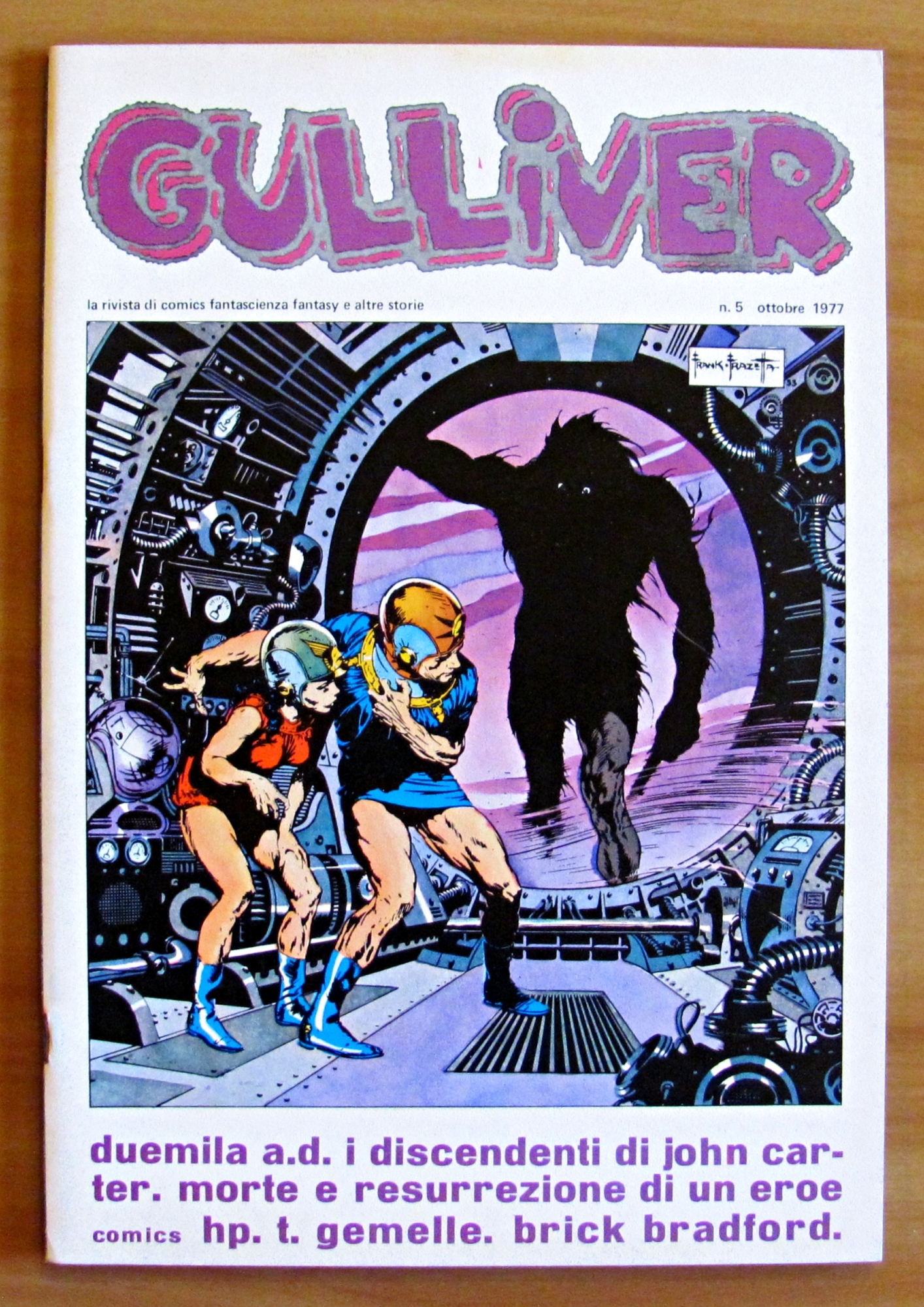 GULLIVER n.5/1977 Rivista di Comics Fantascienza e Fantasy - N.5/1977