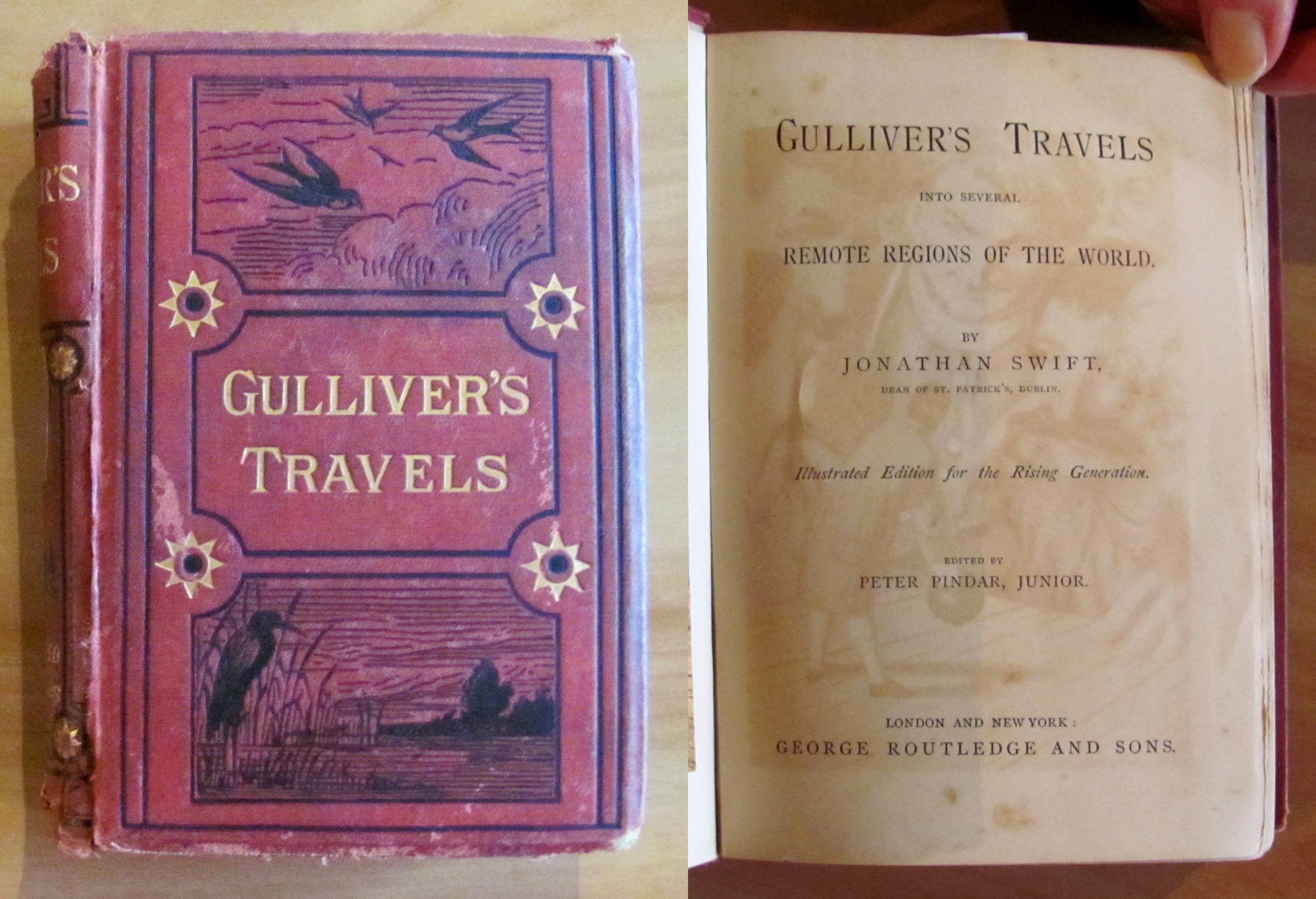 GULLIVER'S TRAVELS into several remote Regions of the World, fine …