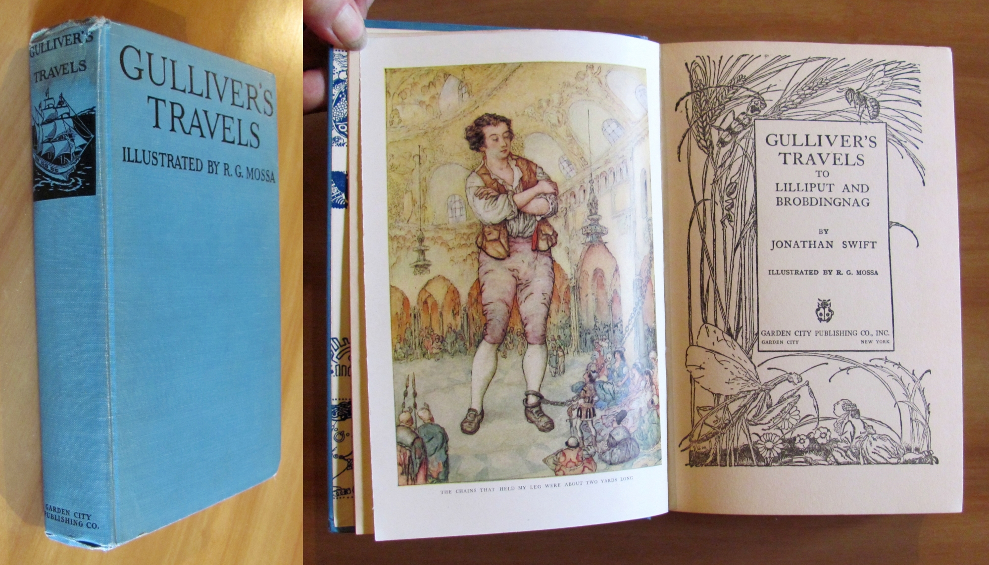 GULLIVER'S TRAVELS to Lilliput and Brobdingnag - 1930 ca. ill. …
