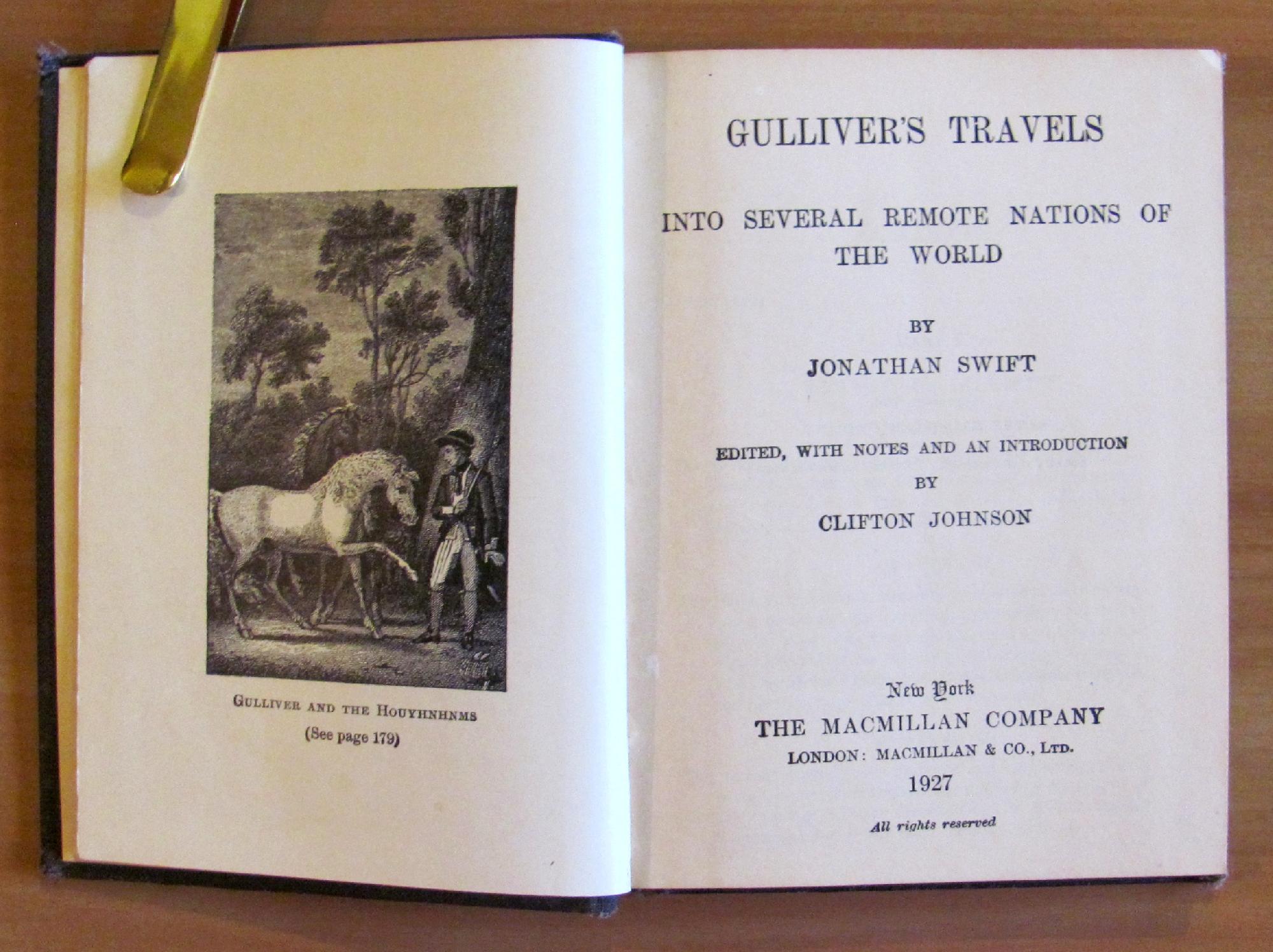 Gulliver' travels into several Remote Nations of the World - …