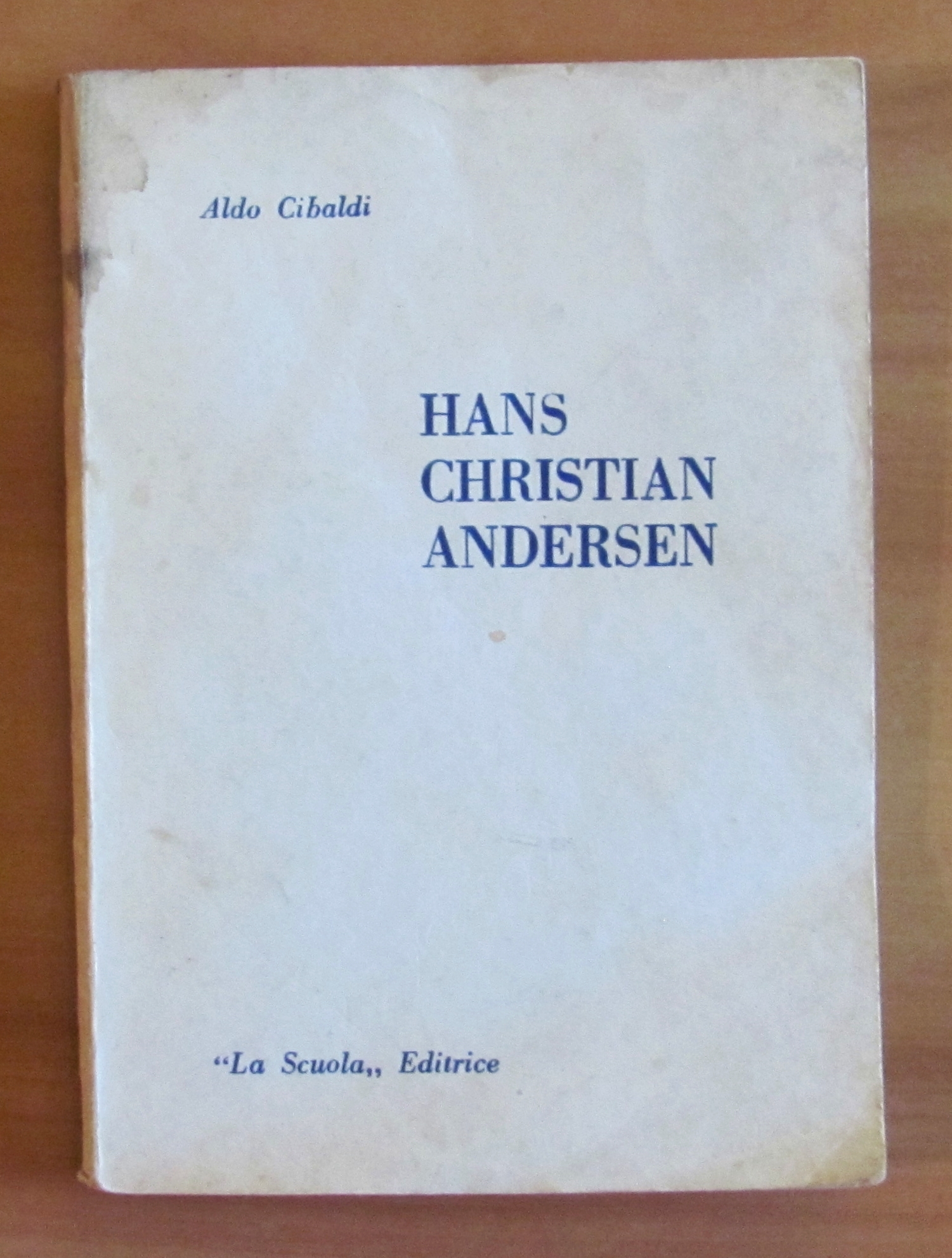 HANS CHRISTIAN ANDERSEN - Coll. Scrittori per l'Infanzia, I ed. …