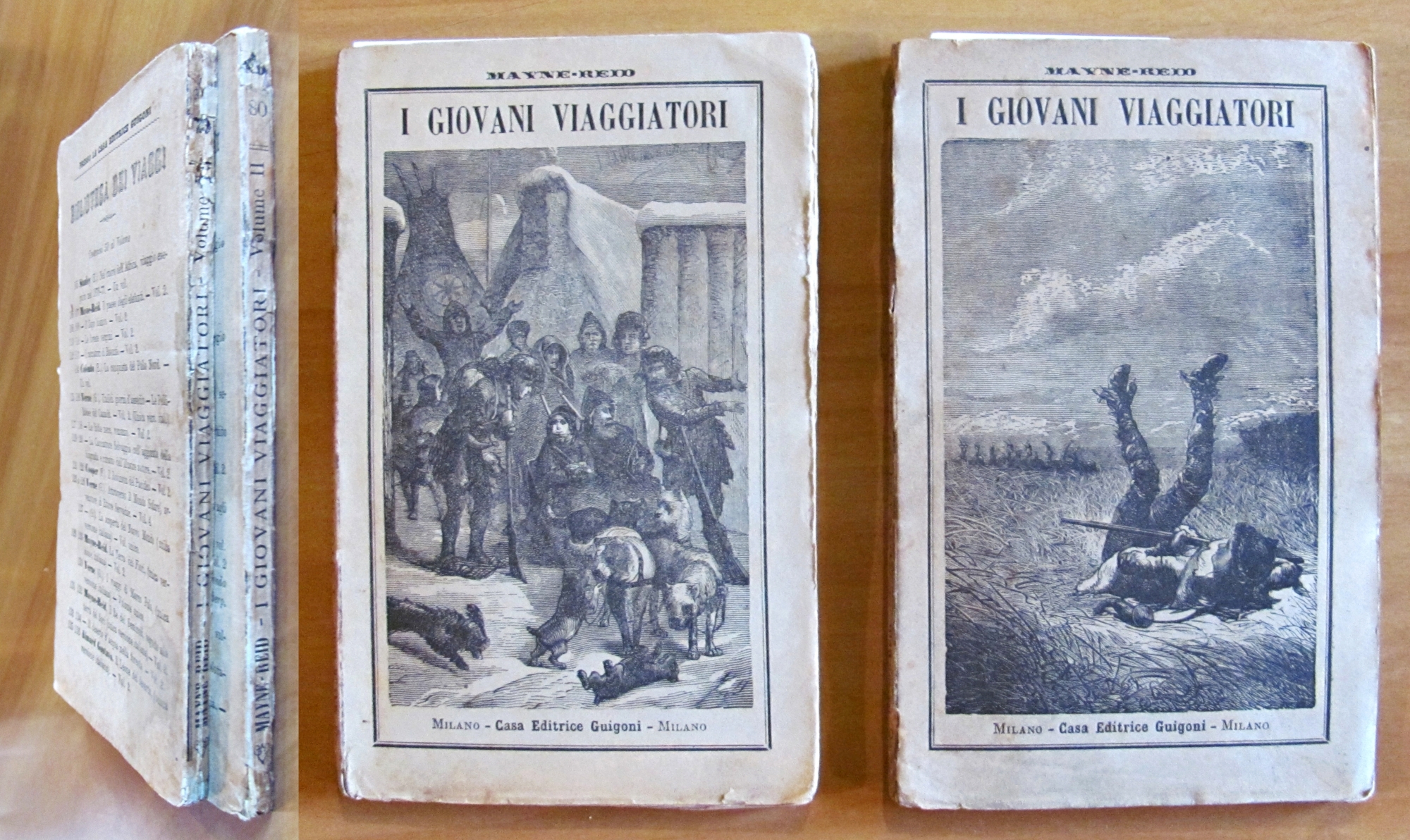 I GIOVANI VIAGGIATORI - 2 Volumi Completo, 1880