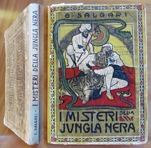 I MISTERI DELLA JUNGLA NERA, 1913 - ill. GAMBA
