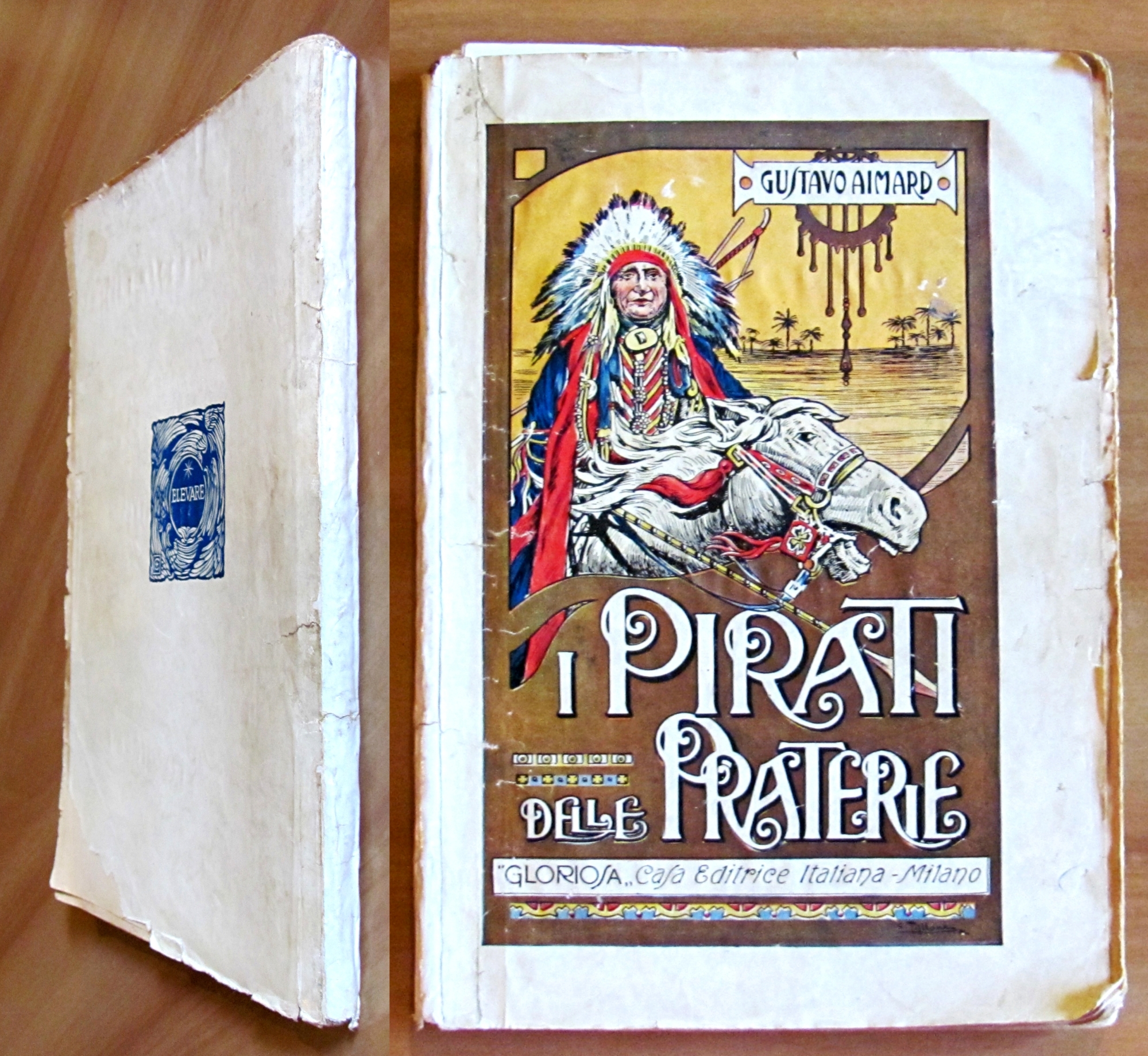 I PIRATI DELLE PRATERIE, 1921 - ill. TALLONE