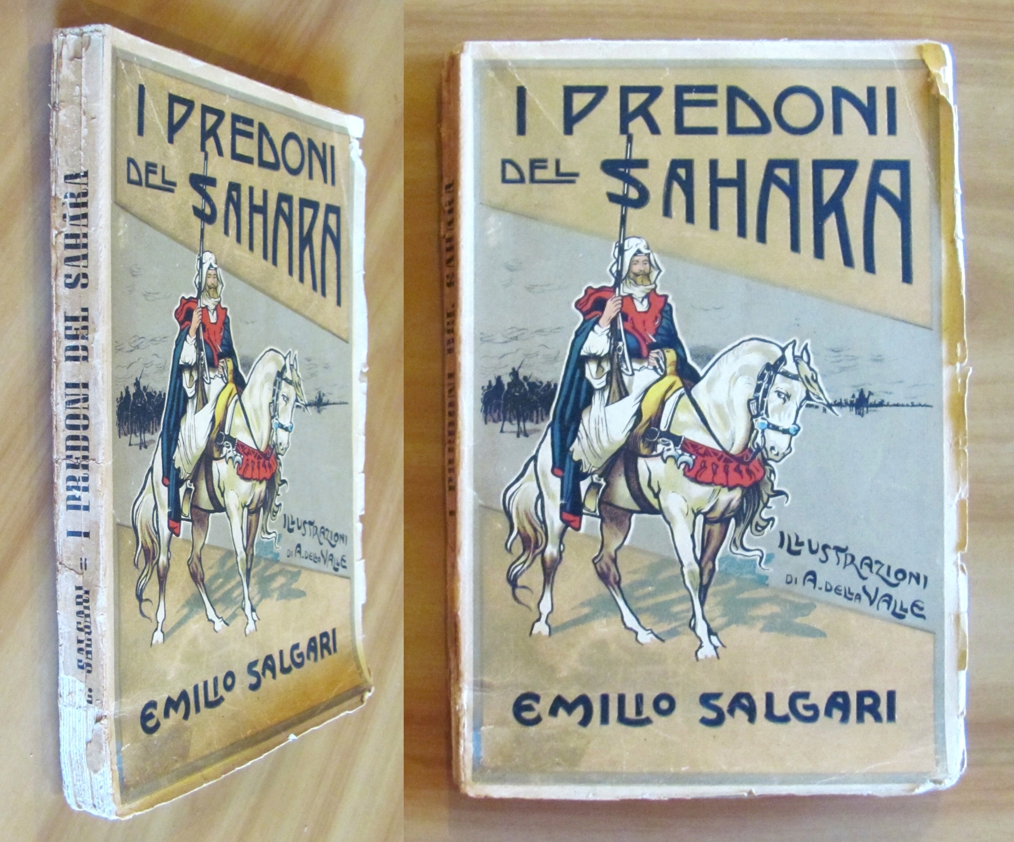 I PREDONI DEL SAHARA, 1950 - ill. DELLA VALLE