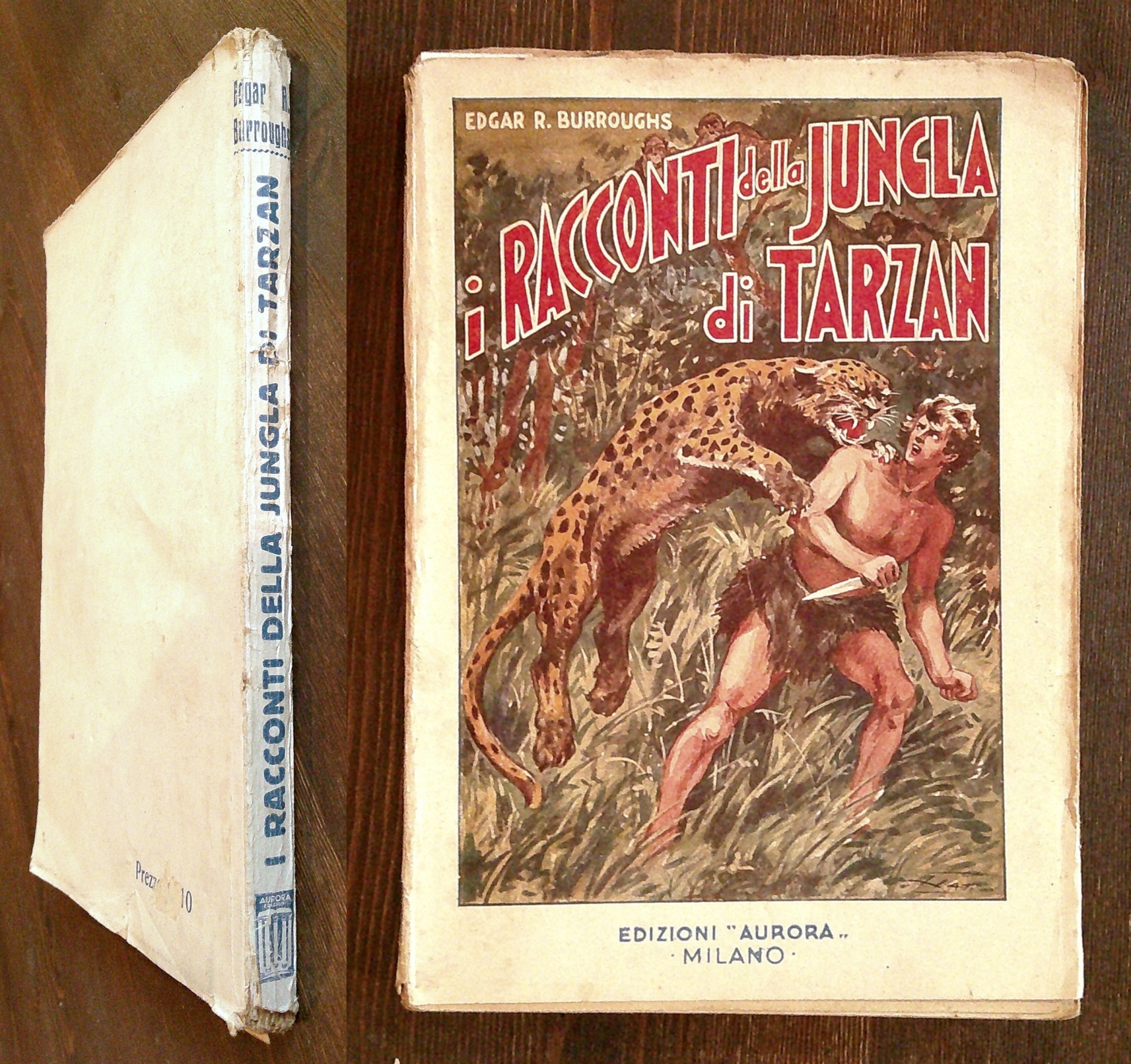 I RACCONTI DELLA JUNGLA DI TARZAN, 1935 - ill. NATOLI