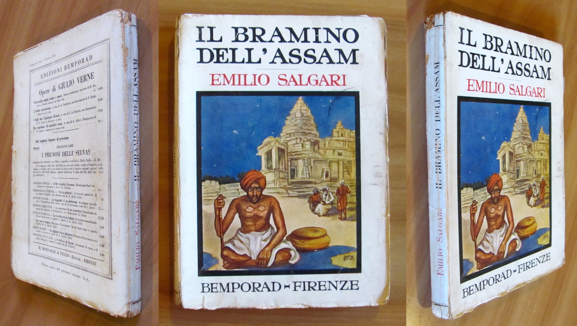 IL BRAMINO DELL'ASSAM - 1928 ill. BETTI e D'AMATO