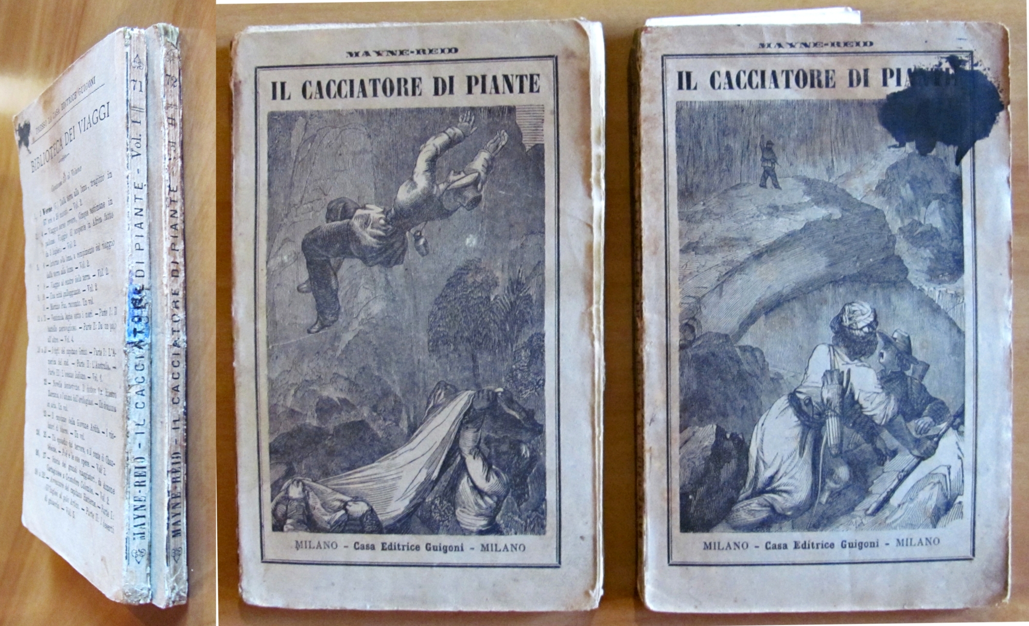 IL CACCIATORE DI PIANTE - 2 Volumi, Completo, 1880