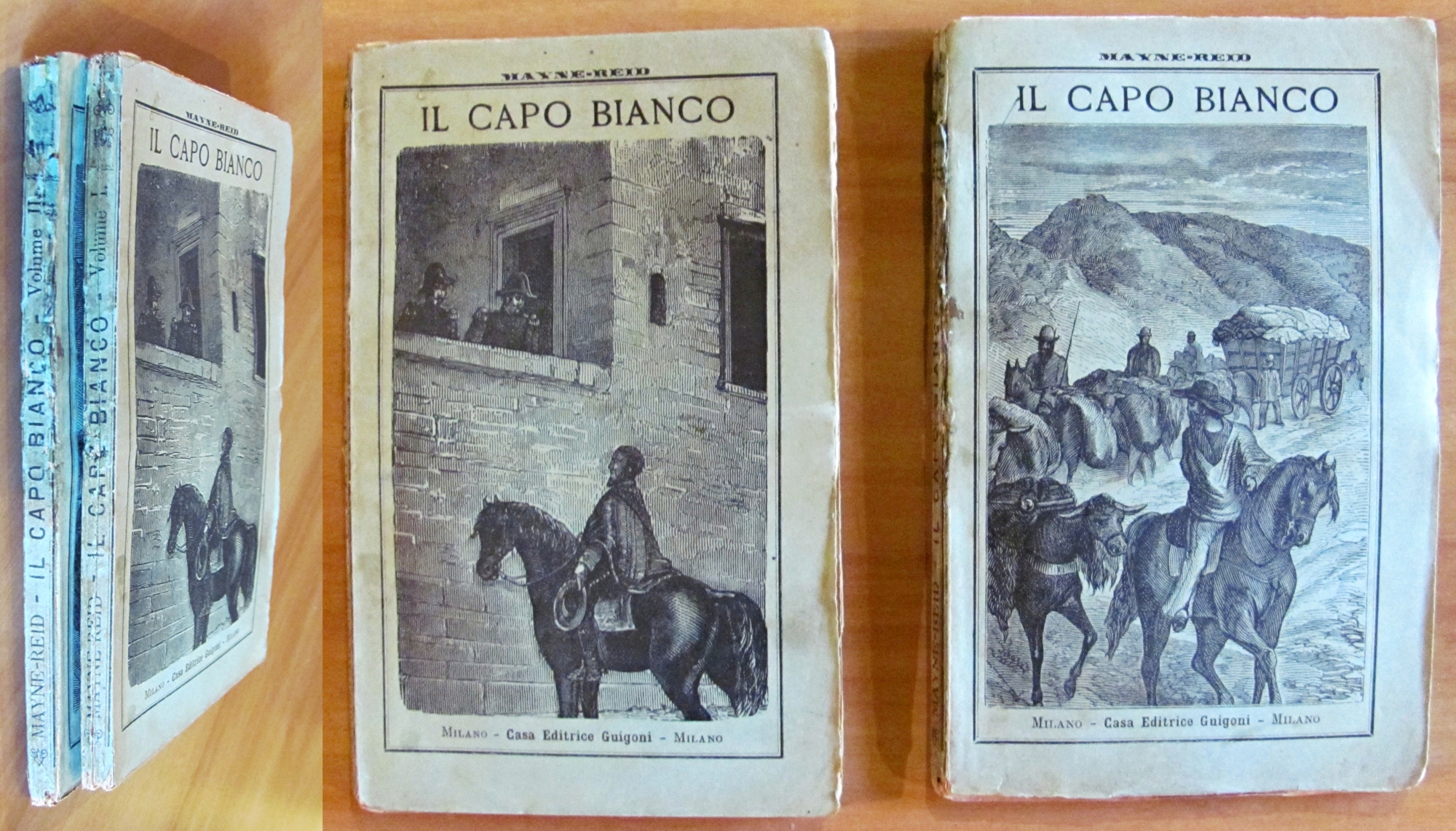 IL CAPO BIANCO - 2 Volumi, Completo, 1887