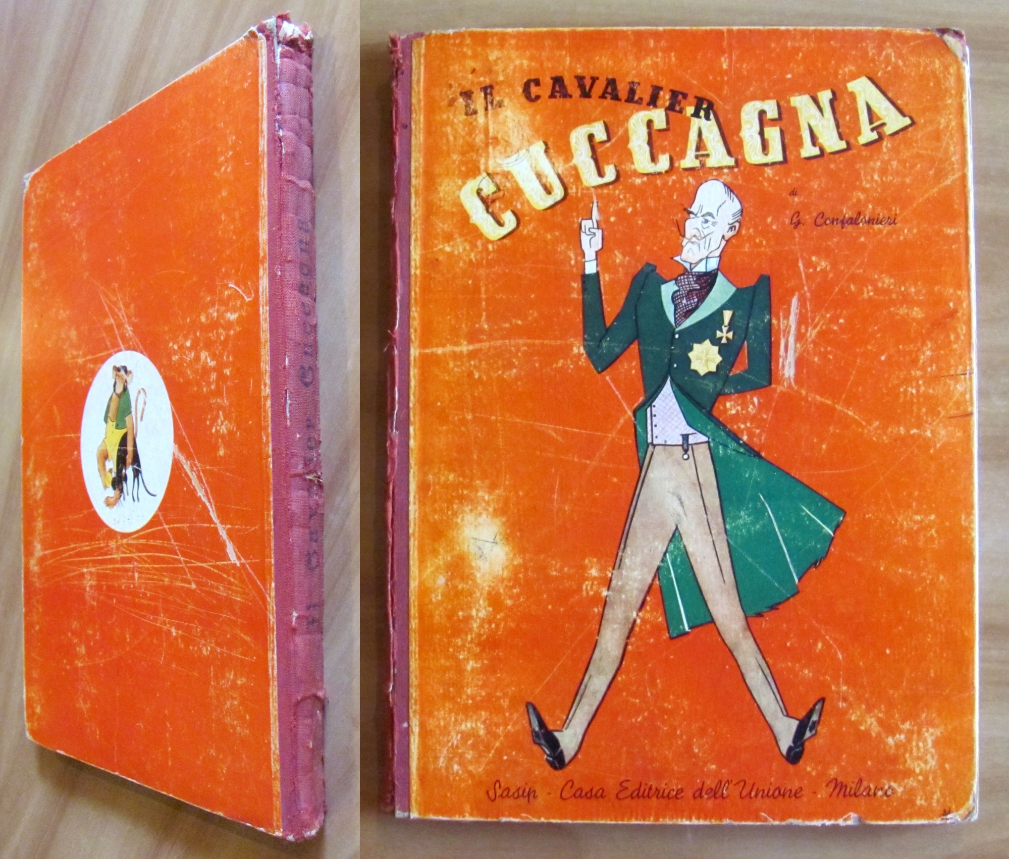 IL CAVALIER CUCCAGNA, 1942 - ill. GRIGIONI
