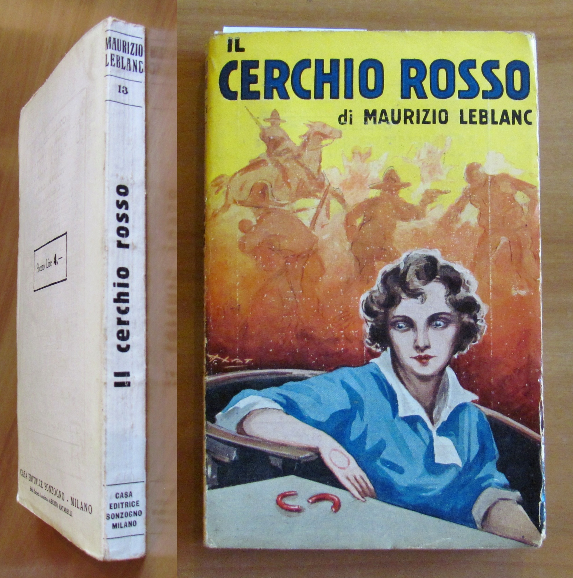 IL CERCHIO ROSSO - Straordinarie Avventure di Arsenio Lupin N.13, …