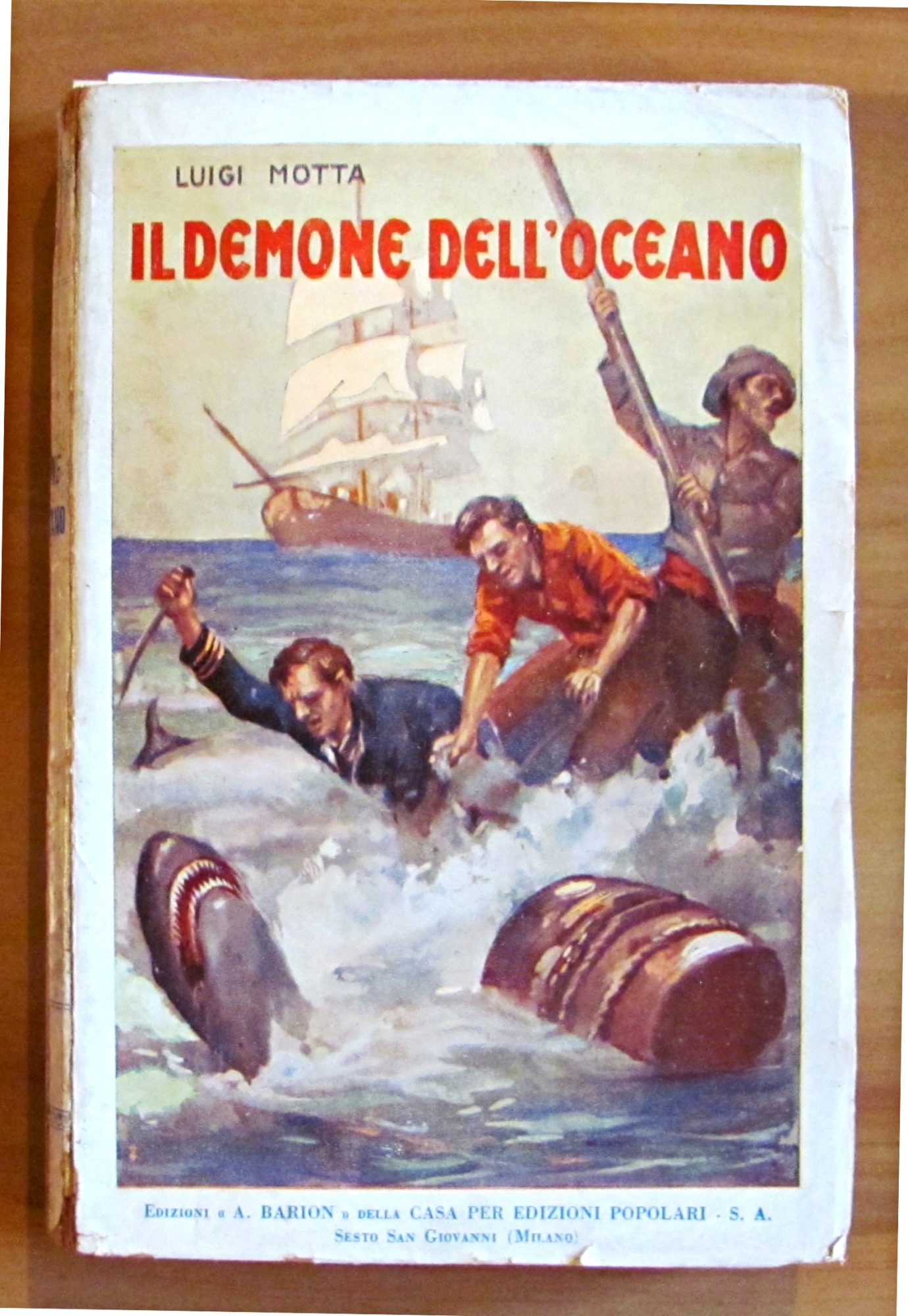 IL DEMONE DELL'OCEANO - Romanzo d'avventure