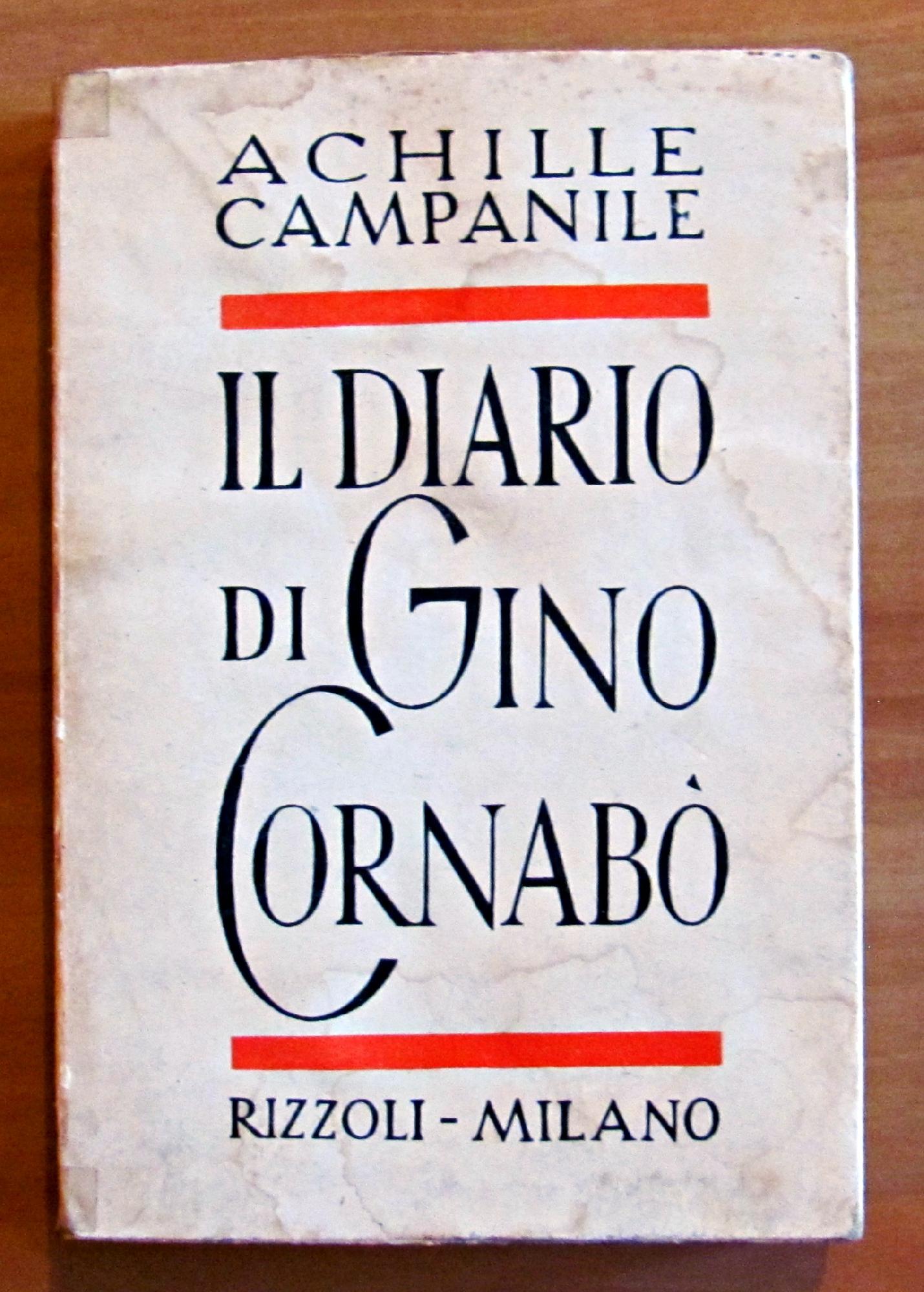 IL DIARIO DI GINO CORNABO'