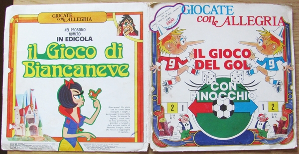 IL GIOCO DEL GOL con PINOCCHIO