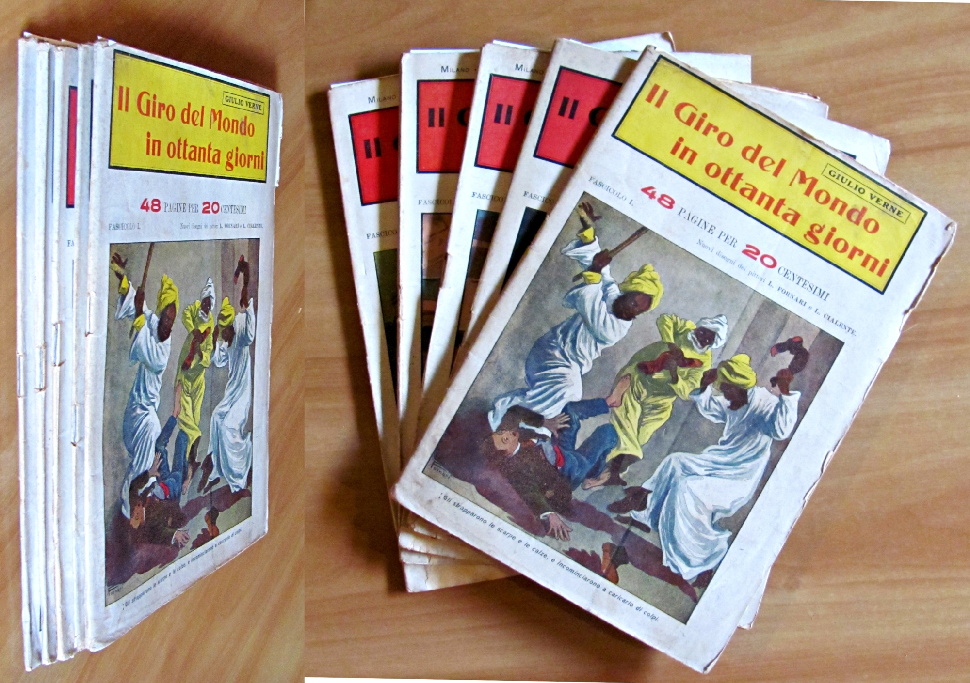 IL GIRO DEL MONDO IN OTTANTA GIORNI - Collezione Completa …