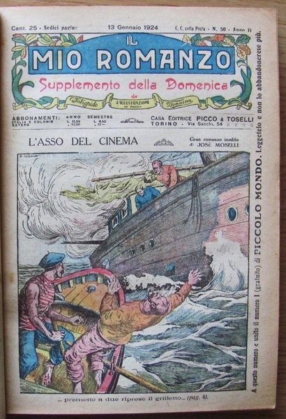 IL MIO ROMANZO - Anno II - Dal N.49 Gennaio …