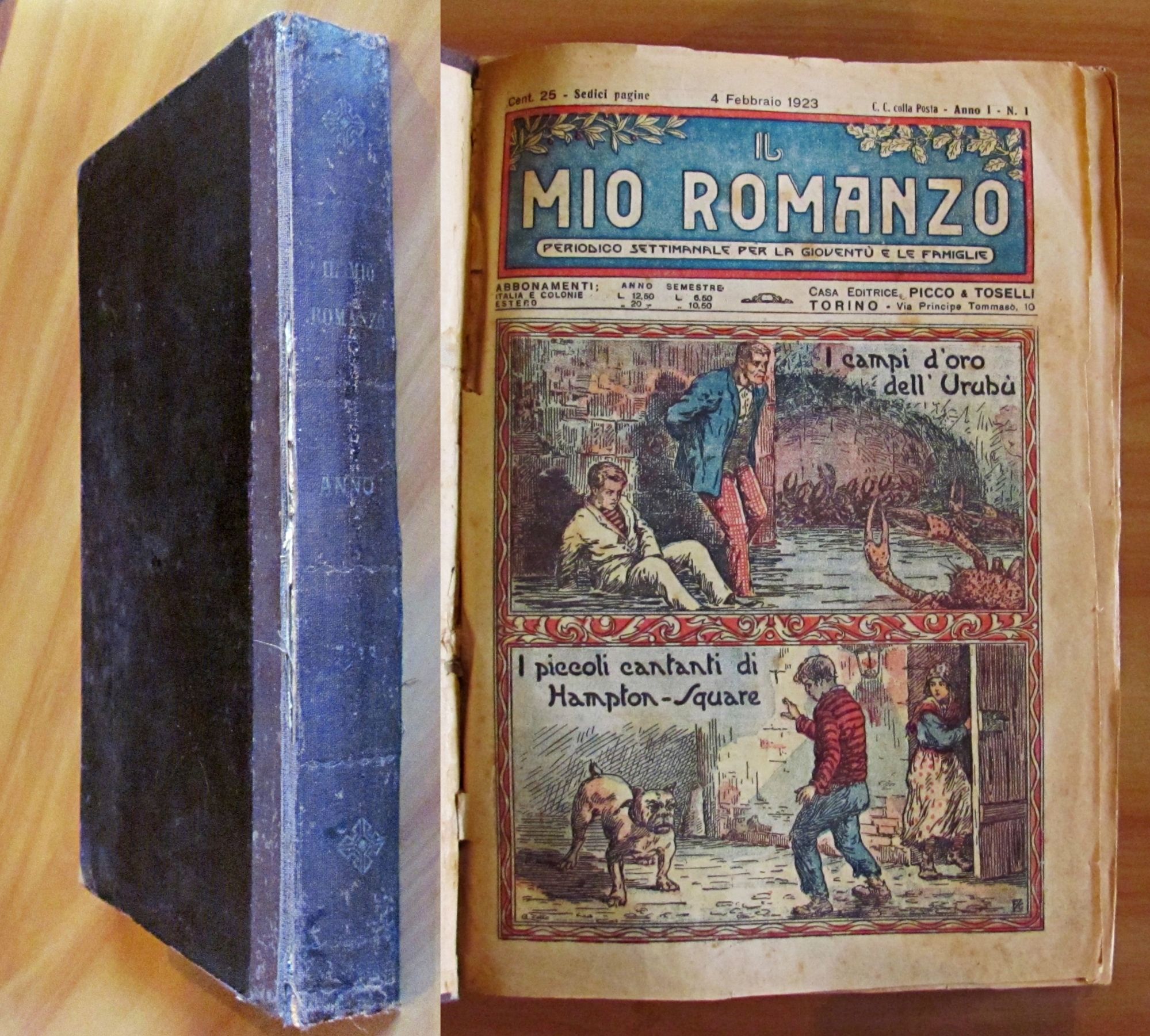 IL MIO ROMANZO - Periodico Settimanale per la gioventù e …