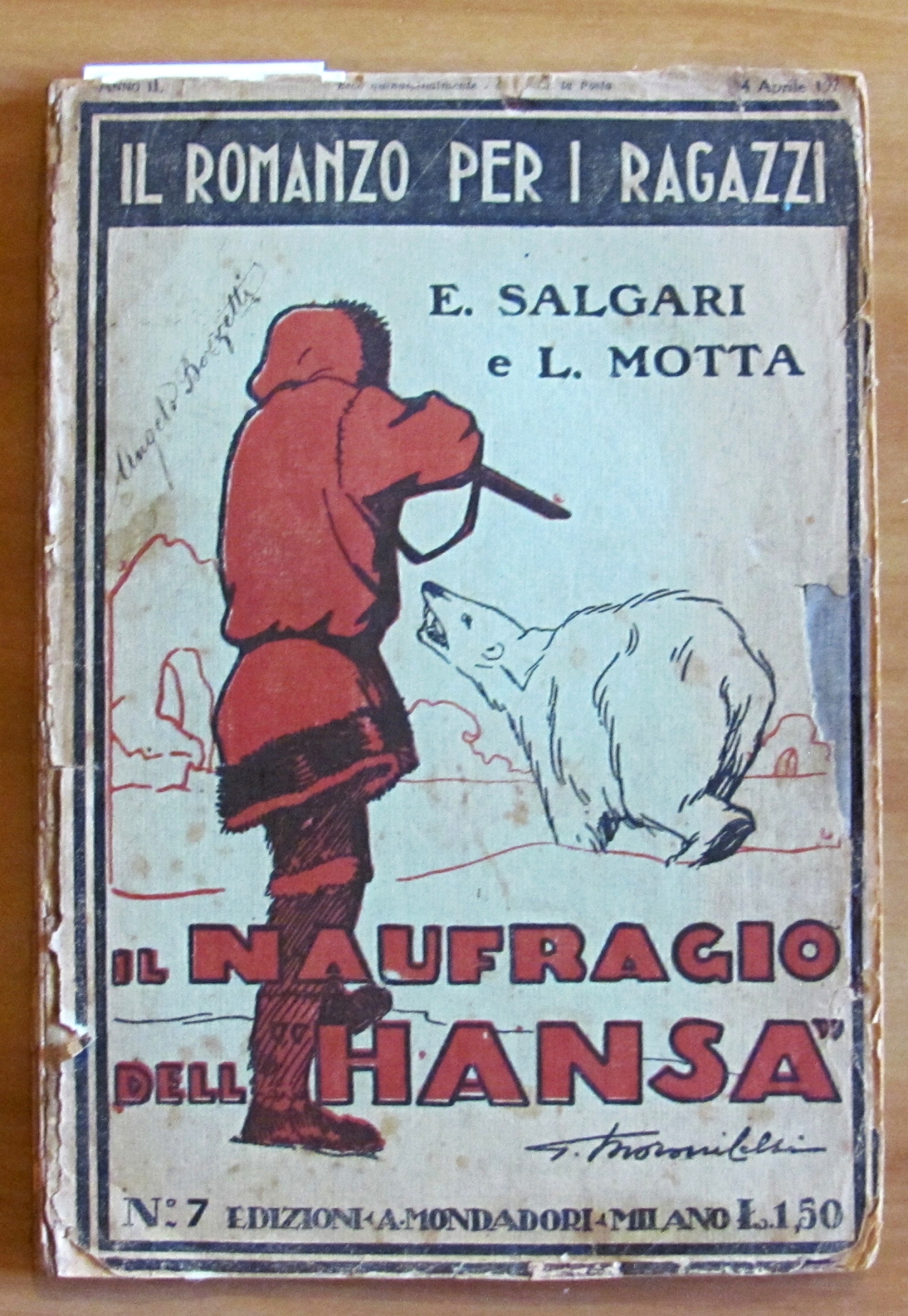 IL NAUFRAGIO DELL'HANSA - Coll. Il Romanzo per i Ragazzi …