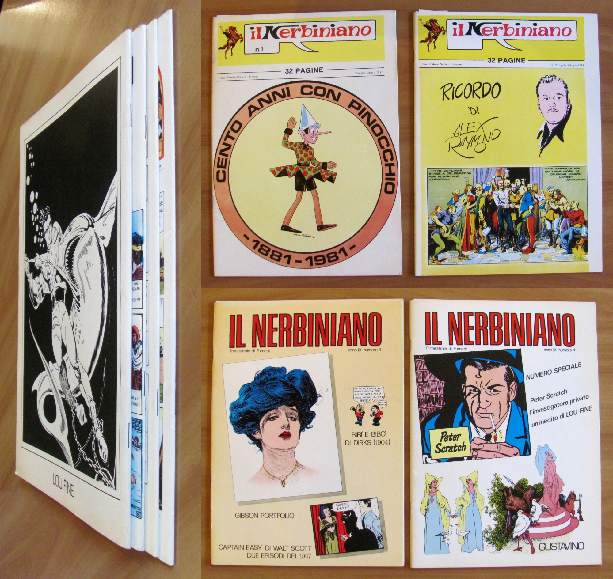 IL NERBINIANO N.1/4, 1981 Annata Completa - 100 anni con …