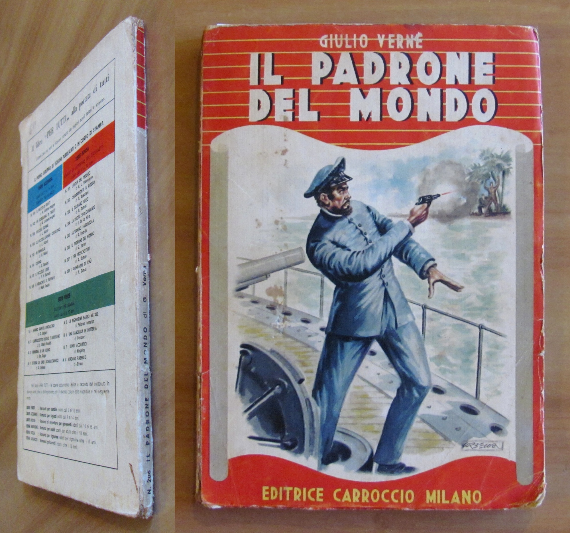 IL PADRONE DEL MONDO - Serie Rossa, 1949 - ill. …