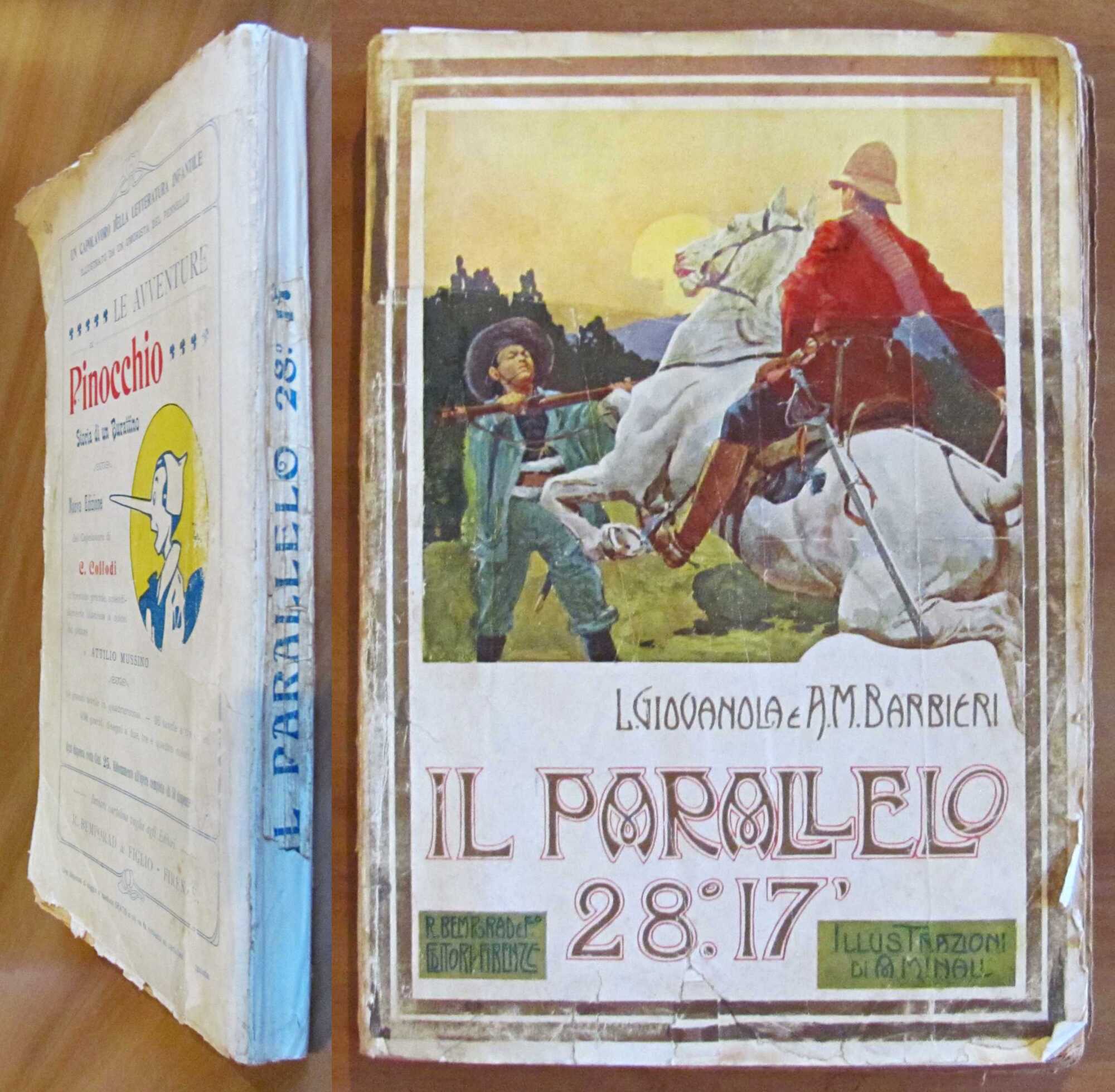 IL PARALLELO 28^, 17' - 1910 - ill. MINALI