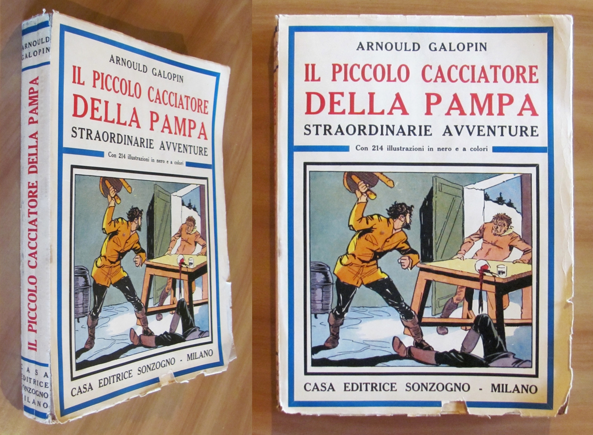 IL PICCOLO CACCIATORE DELLA PAMPA - Sonzogno, 1929